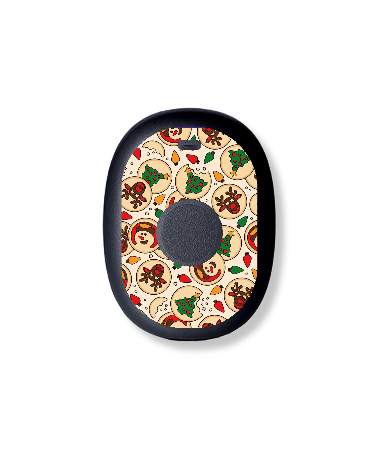 Santa's Cookies Eversense 365 Smart Transmitter Sticker - Pump Peelz