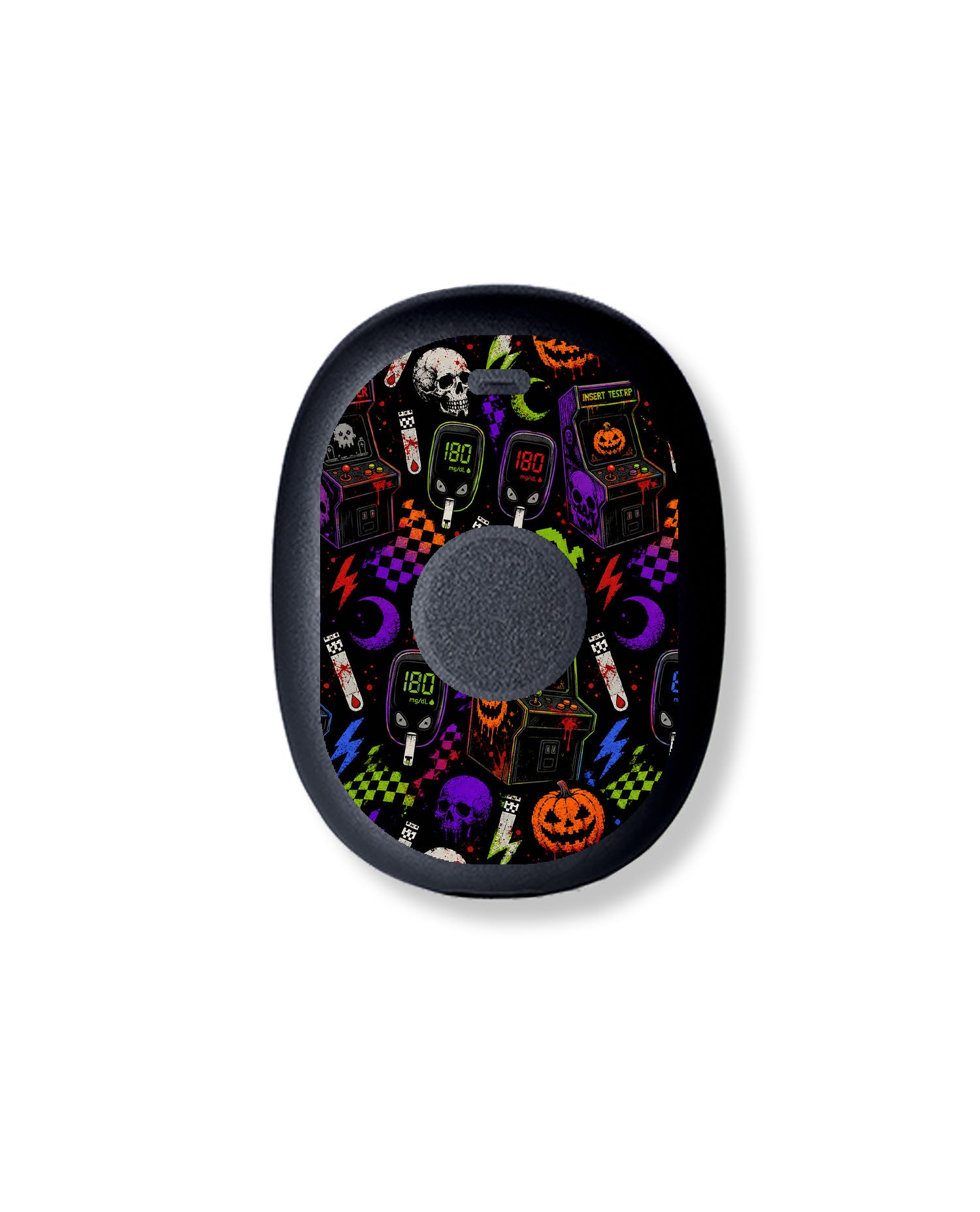 Haunted Arcade Eversense 365 Smart Transmitter Sticker - Pump Peelz