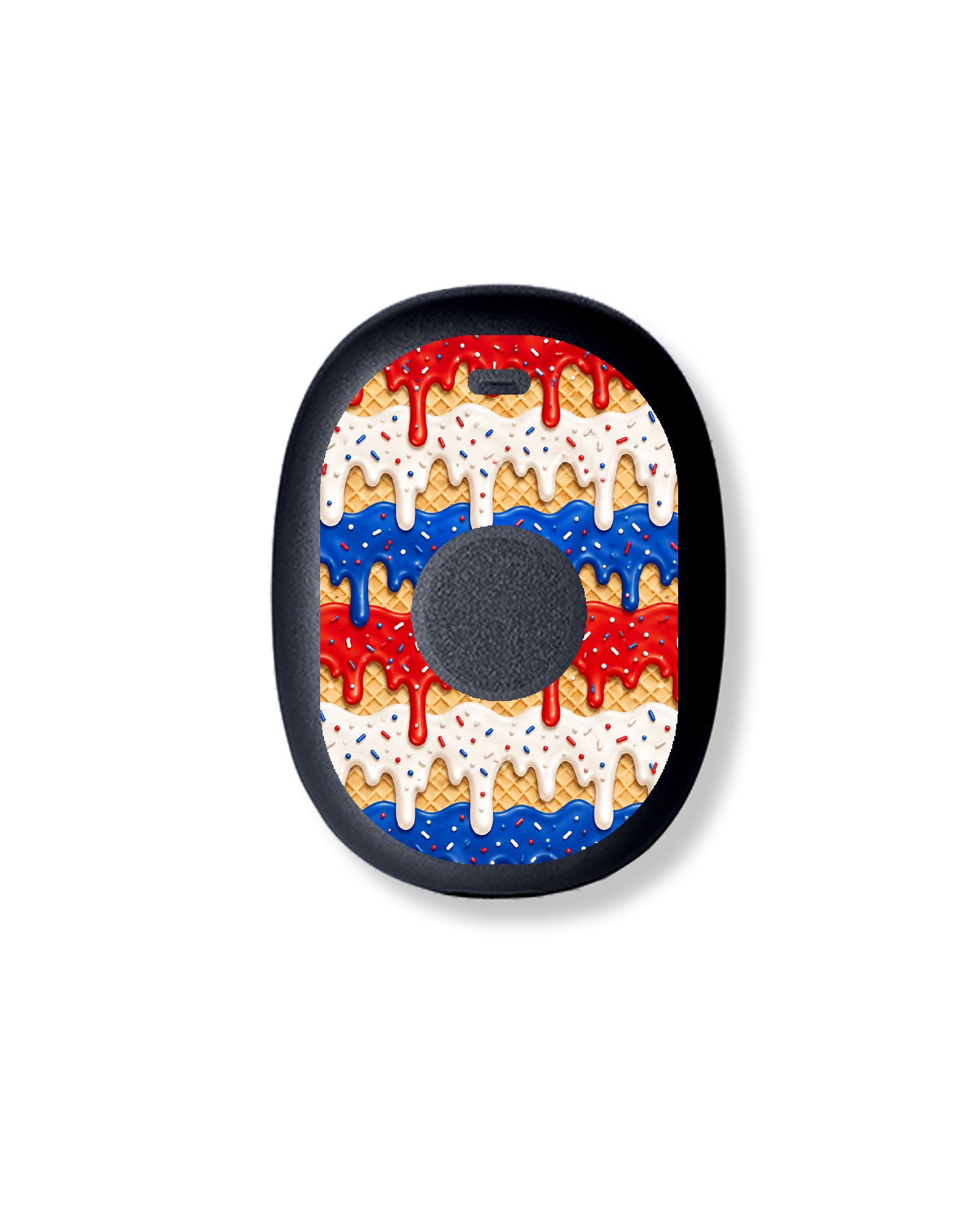 Patriotic Melt Eversense 365 Smart Transmitter Sticker - Pump Peelz