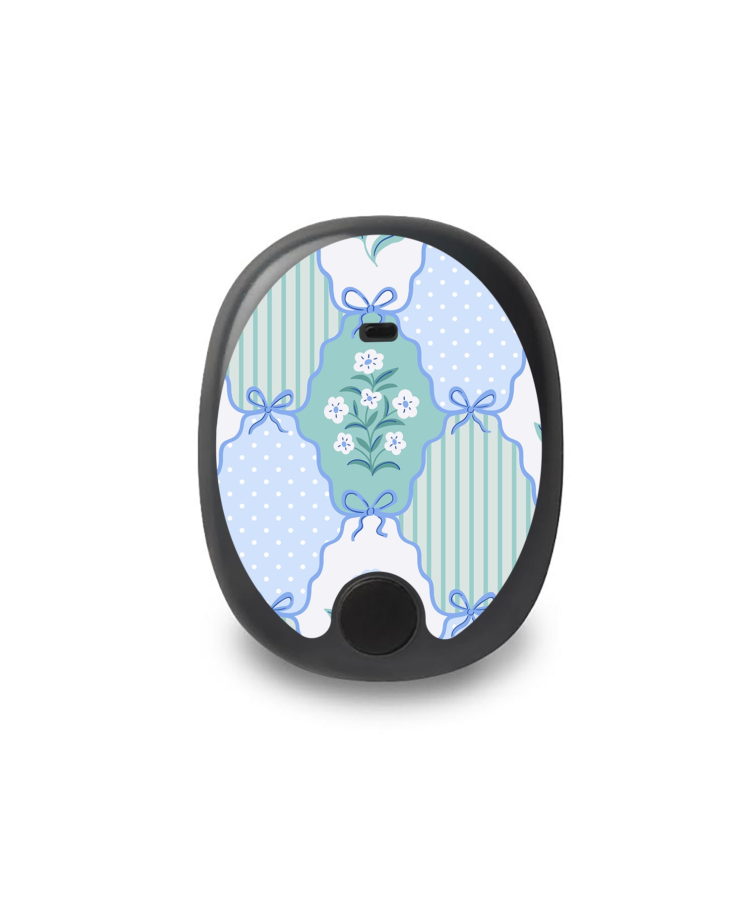 Cottage Bows Eversense Smart Transmitter Sticker - Pump Peelz