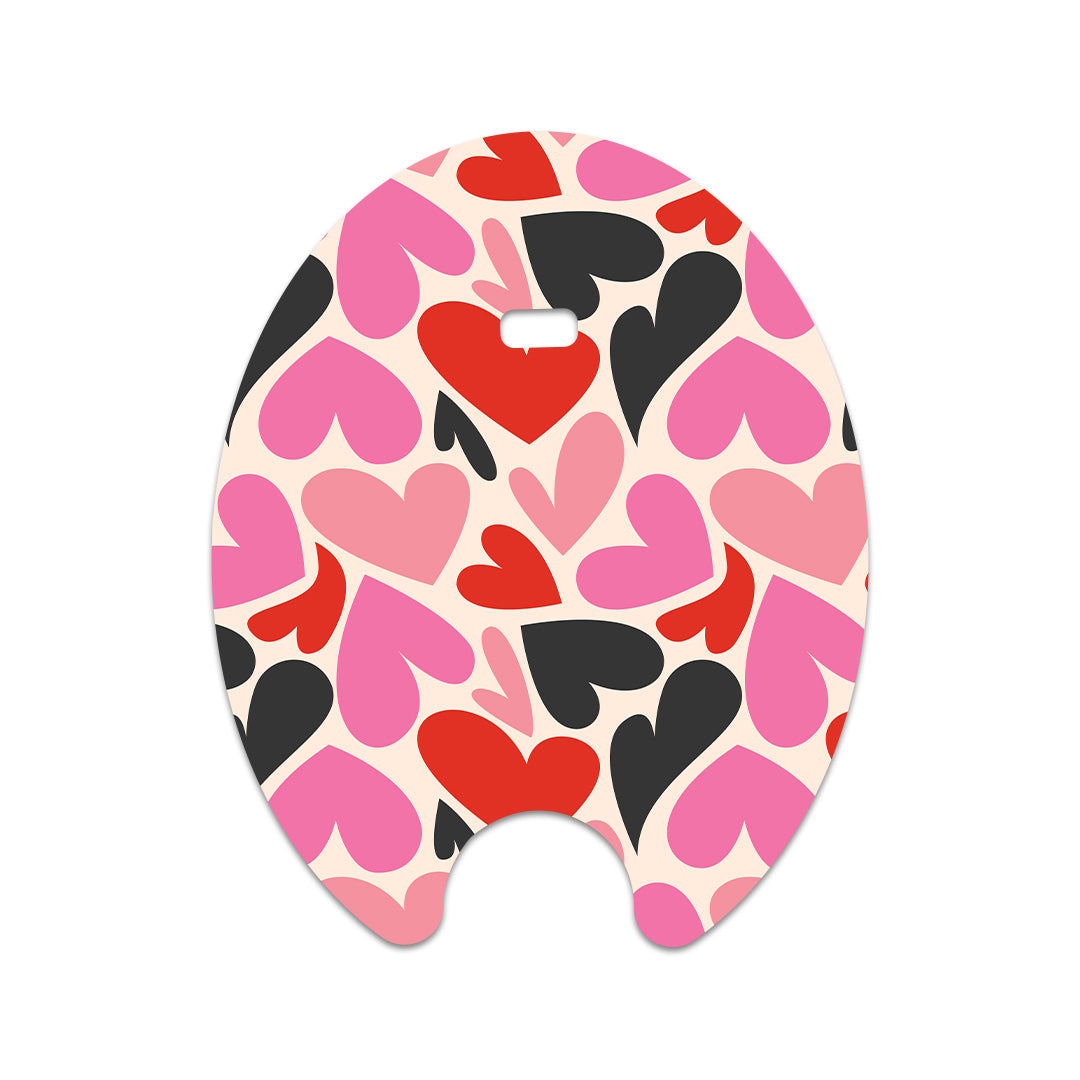 Heartbreaker Eversense Smart Transmitter Sticker - Pump Peelz