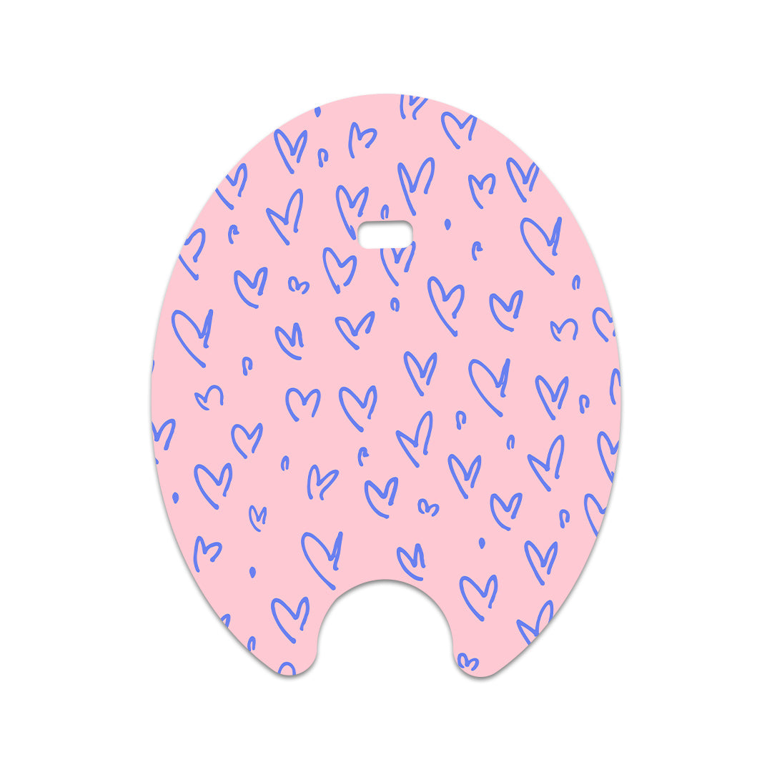 Love Language Eversense Smart Transmitter Sticker - Pump Peelz