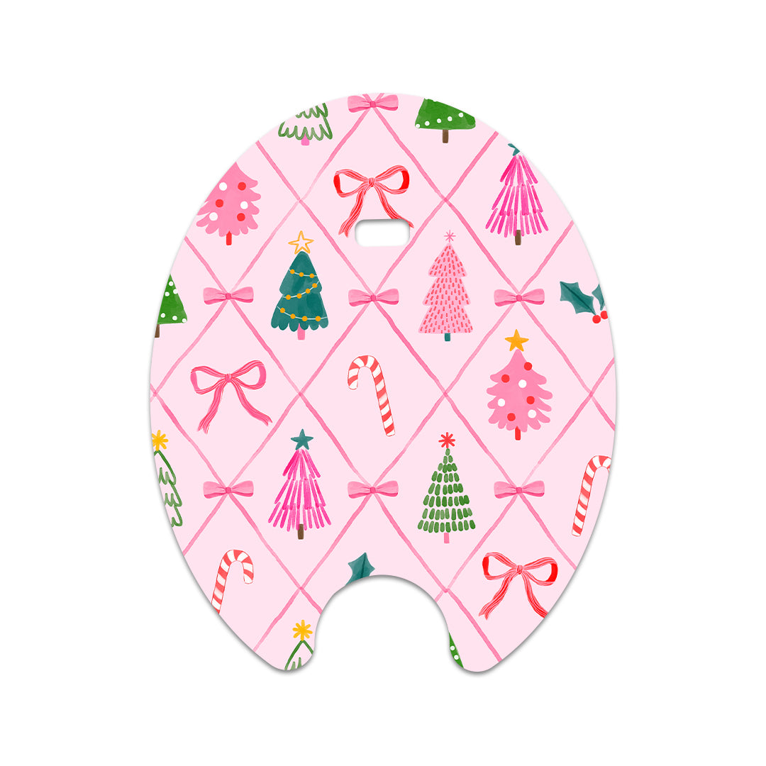 Coquette Christmas Eversense Smart Transmitter Sticker - Pump Peelz