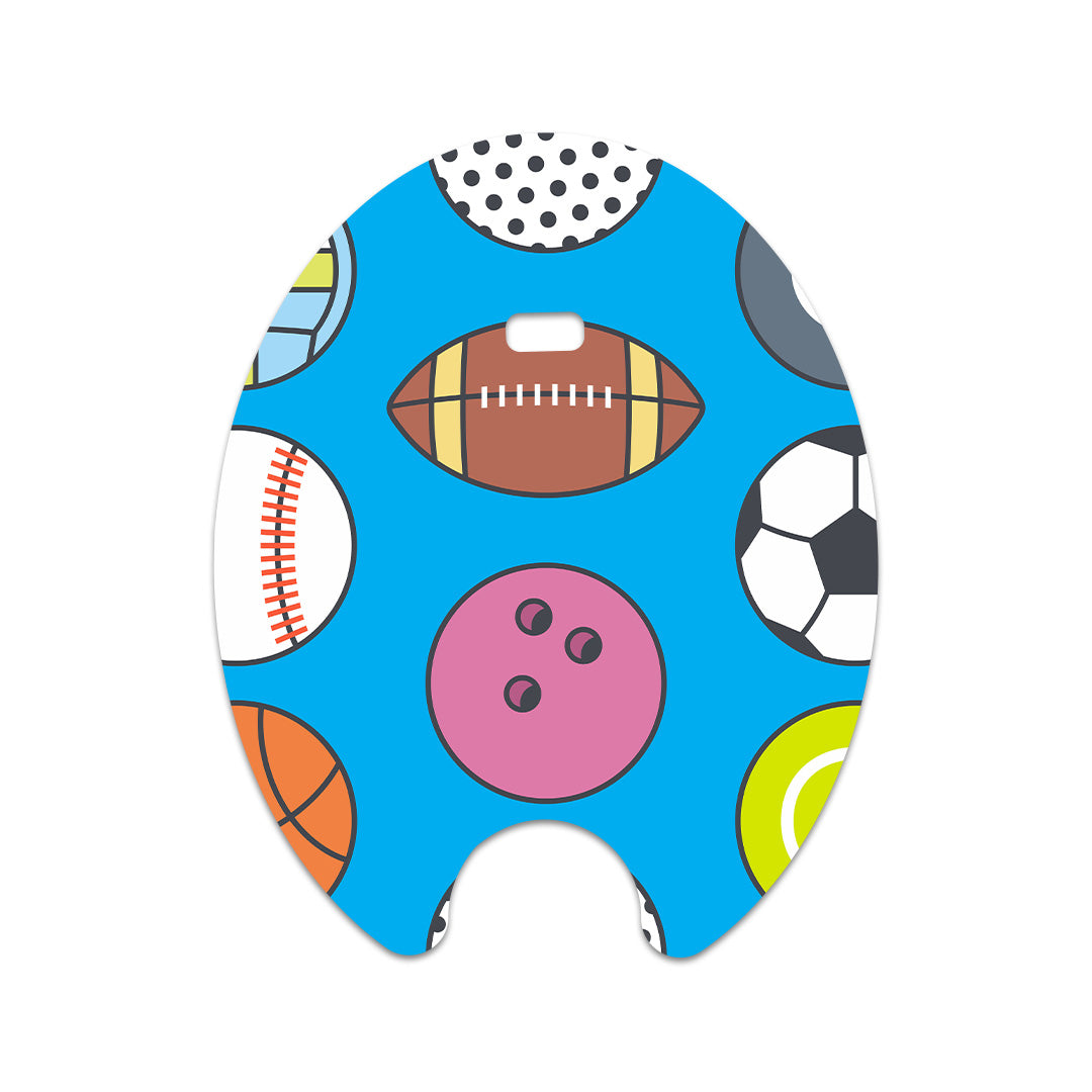 All Star Toss Eversense Smart Transmitter Sticker - Pump Peelz