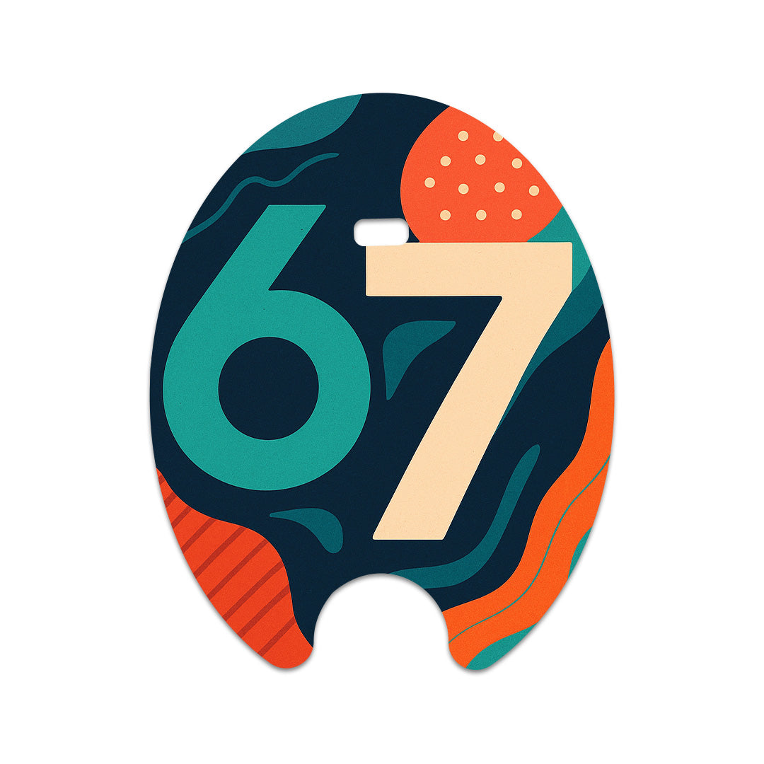 6/7 Eversense Smart Transmitter Sticker - Pump Peelz