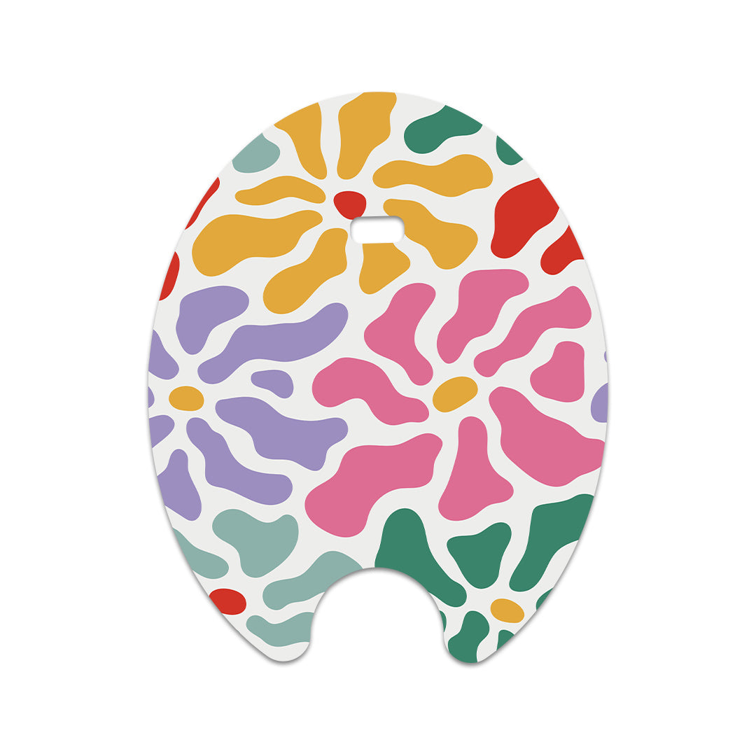 Bloom Burst Eversense Smart Transmitter Sticker - Pump Peelz