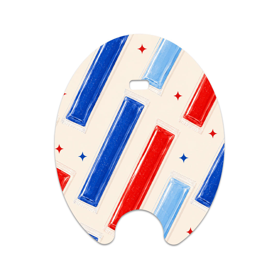 Freeze Pop Eversense Smart Transmitter Sticker - Pump Peelz