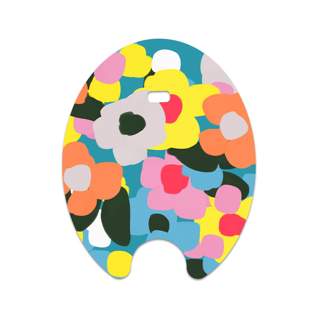 Vibrant Spring Eversense Smart Transmitter Sticker - Pump Peelz