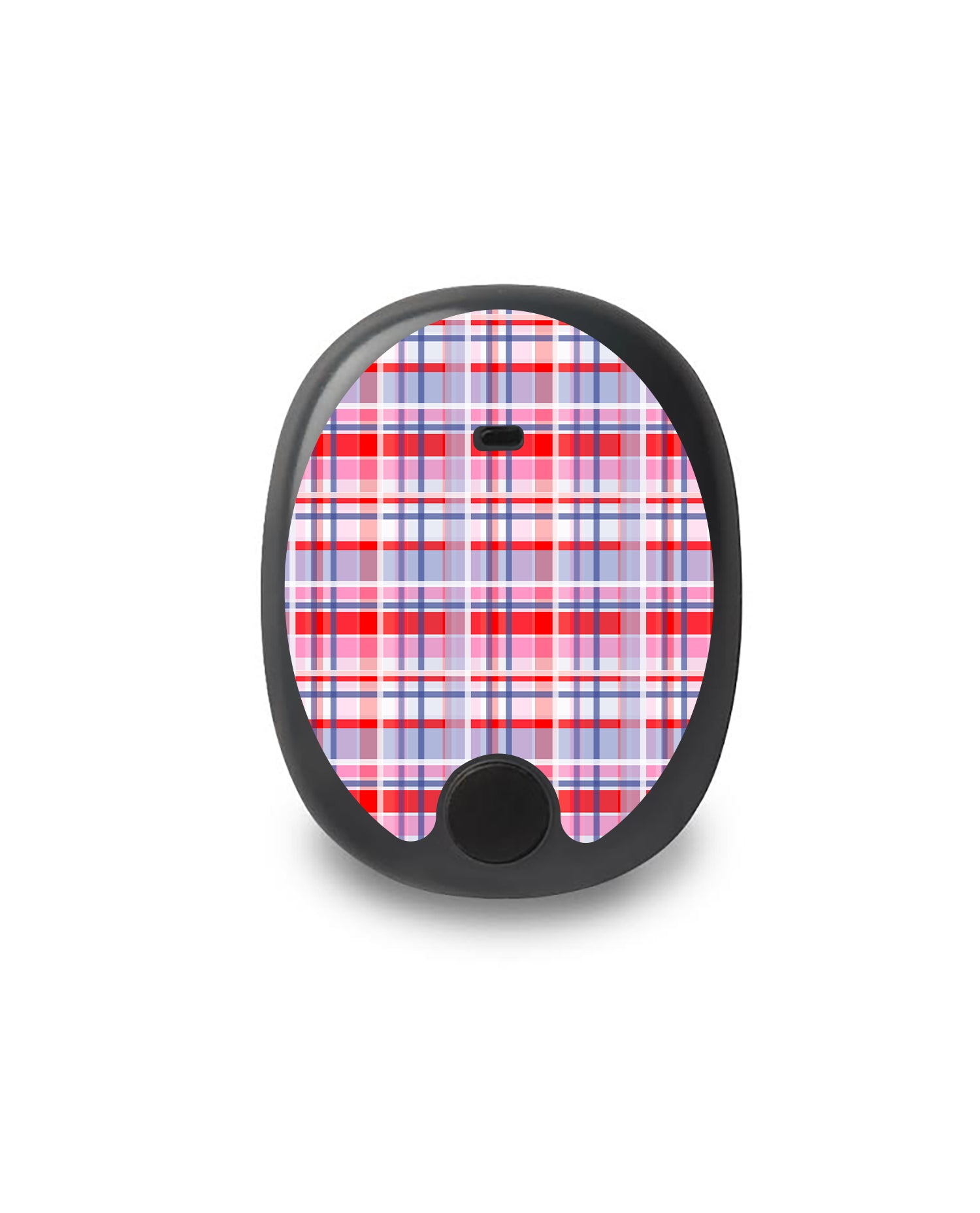 Party Plaid Eversense Smart Transmitter Sticker - Pump Peelz