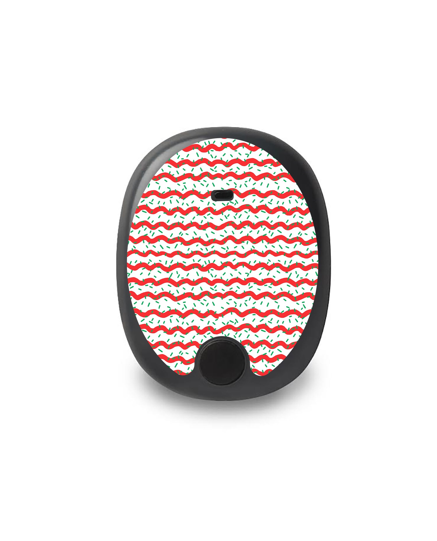 Christmas Icing Eversense Smart Transmitter Sticker - Pump Peelz