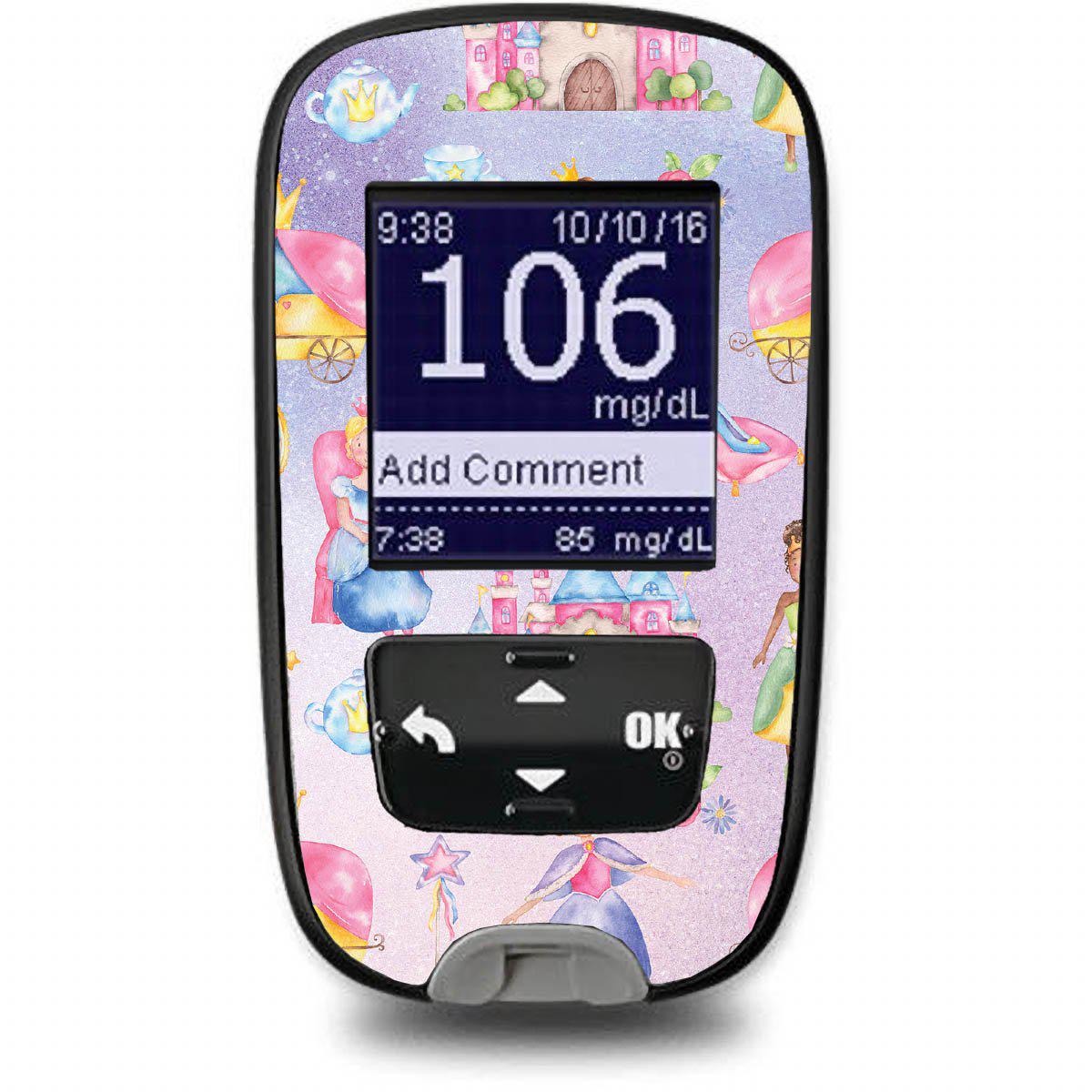 Fairytale Sticker For The Accu-Chek Guide Glucometer Meter Peelz Accu-Check