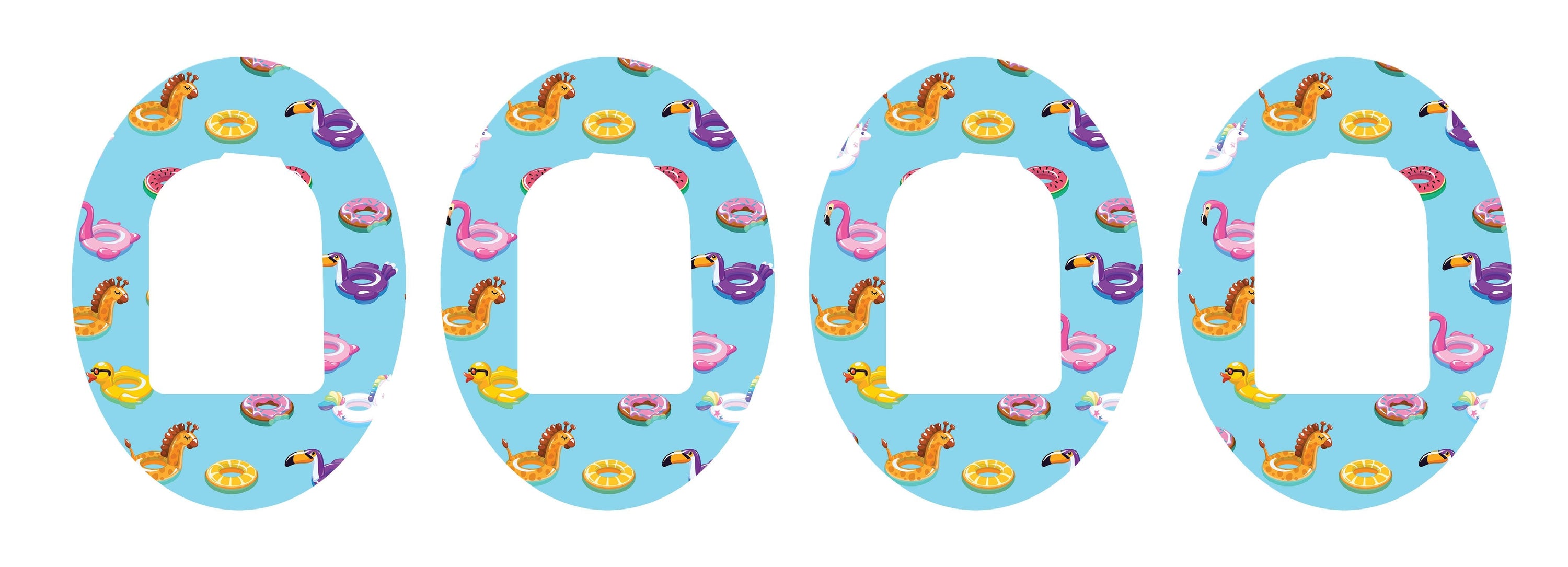 Floaties Patch+ Omnipod Tape 4-Pack