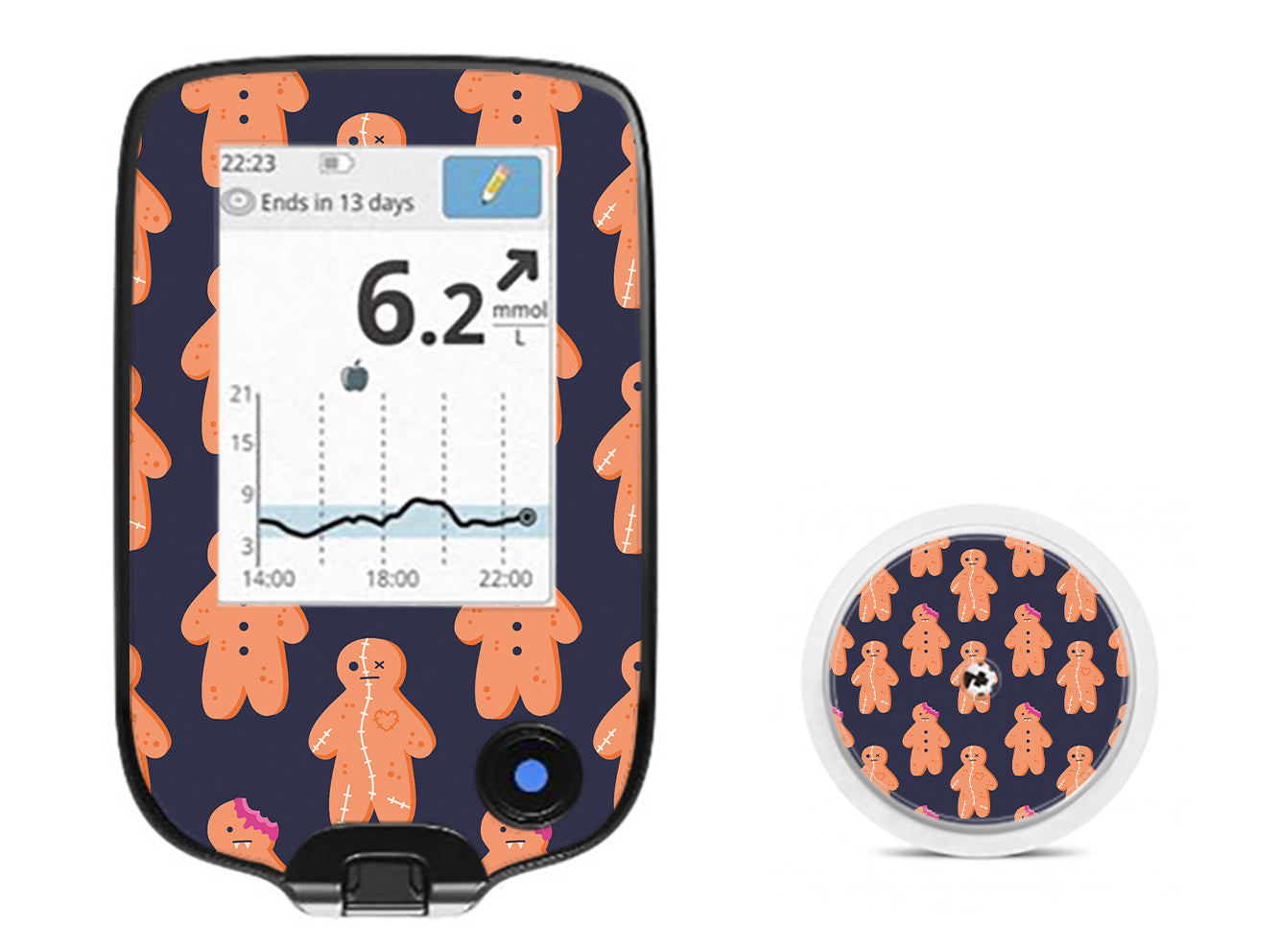 Zombie Cookies Freestyle Libre 2 Sticker - Pump Peelz