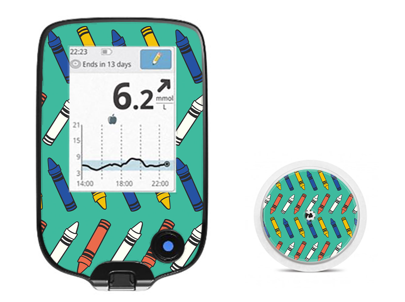 Crayon Pop Freestyle Libre 2 Sticker - Pump Peelz