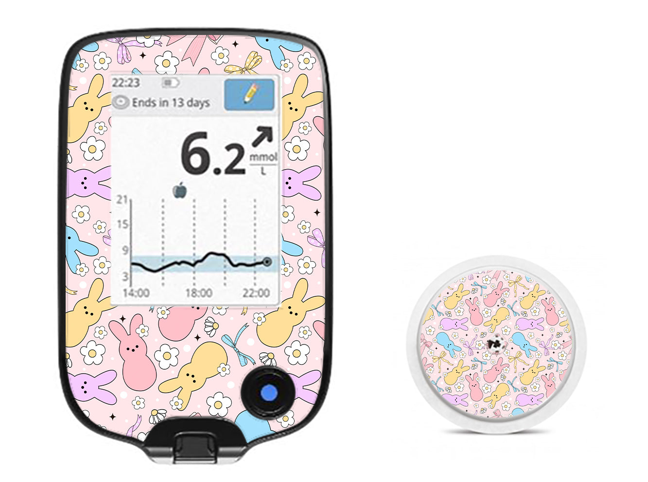 Hoppy Spring Freestyle Libre 2 Sticker - Pump Peelz