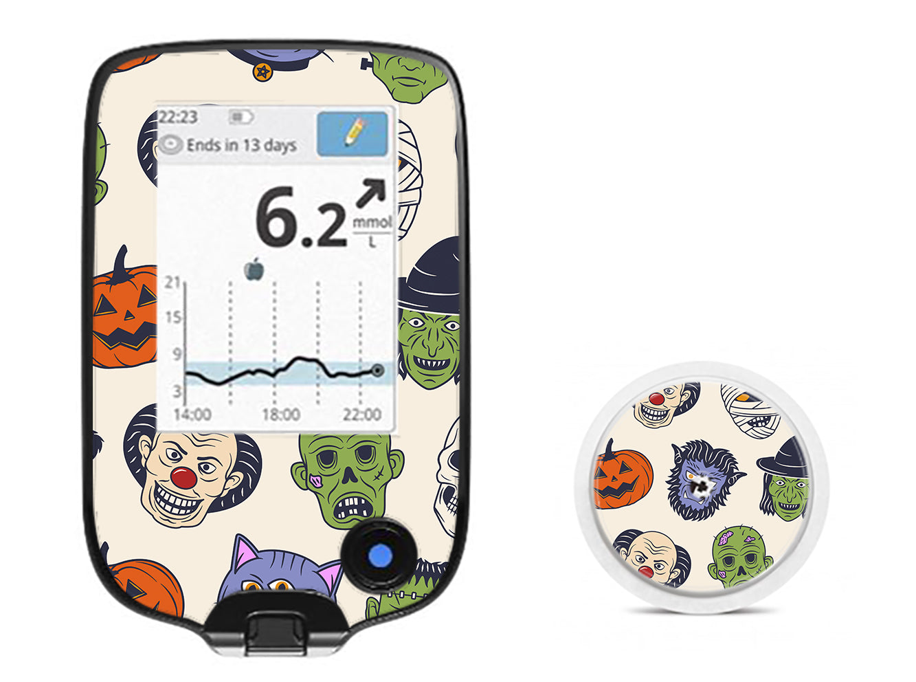 Monster Mash Freestyle Libre 2 Sticker - Pump Peelz