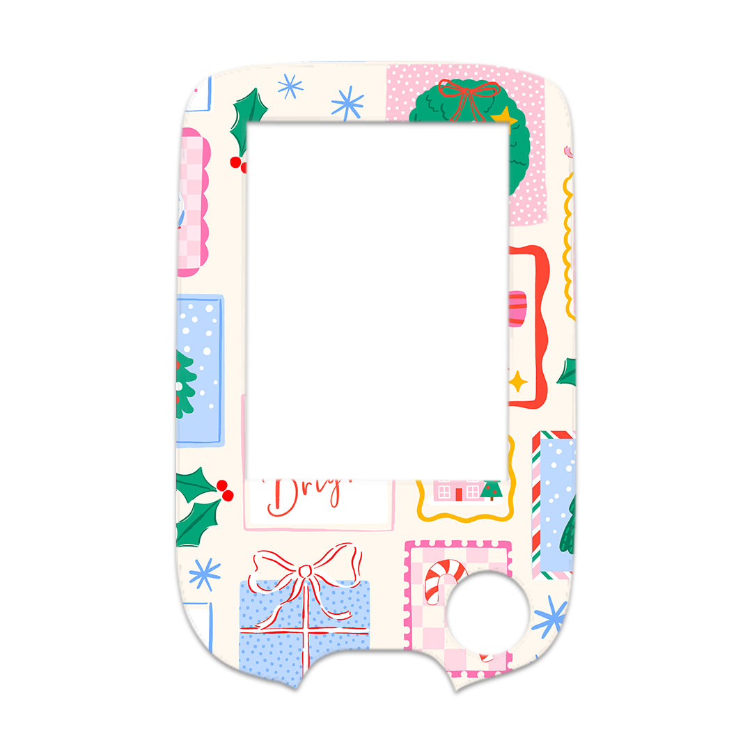 Holiday Greetings Freestyle Libre 2 Sticker - Pump Peelz