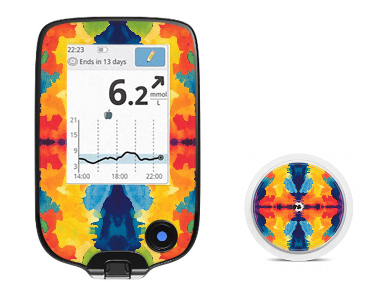 Bright Tie Dye Freestyle Libre 2