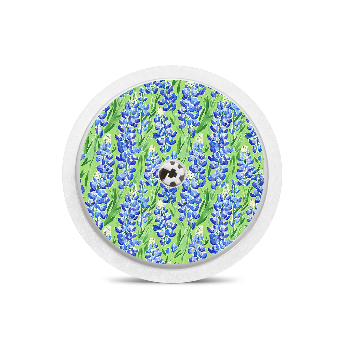 Blue Blooms Freestyle Libre 2