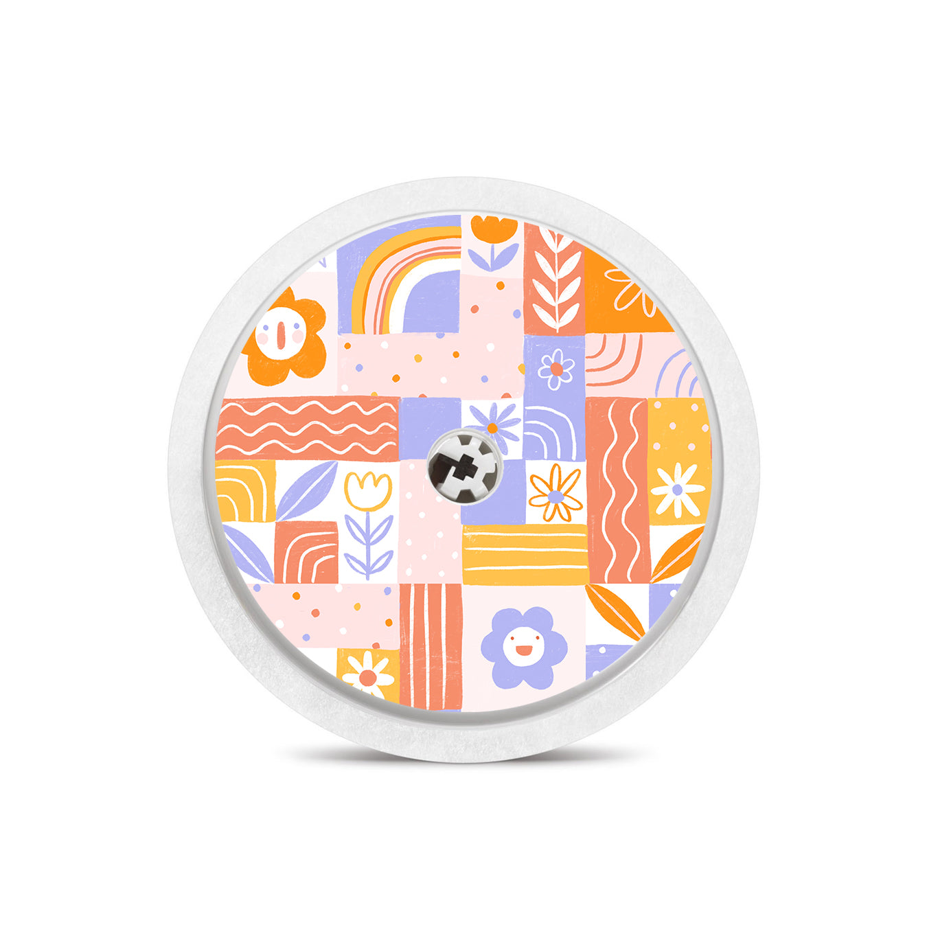 Wildflower Doodle Freestyle Libre 2 Sticker - Pump Peelz