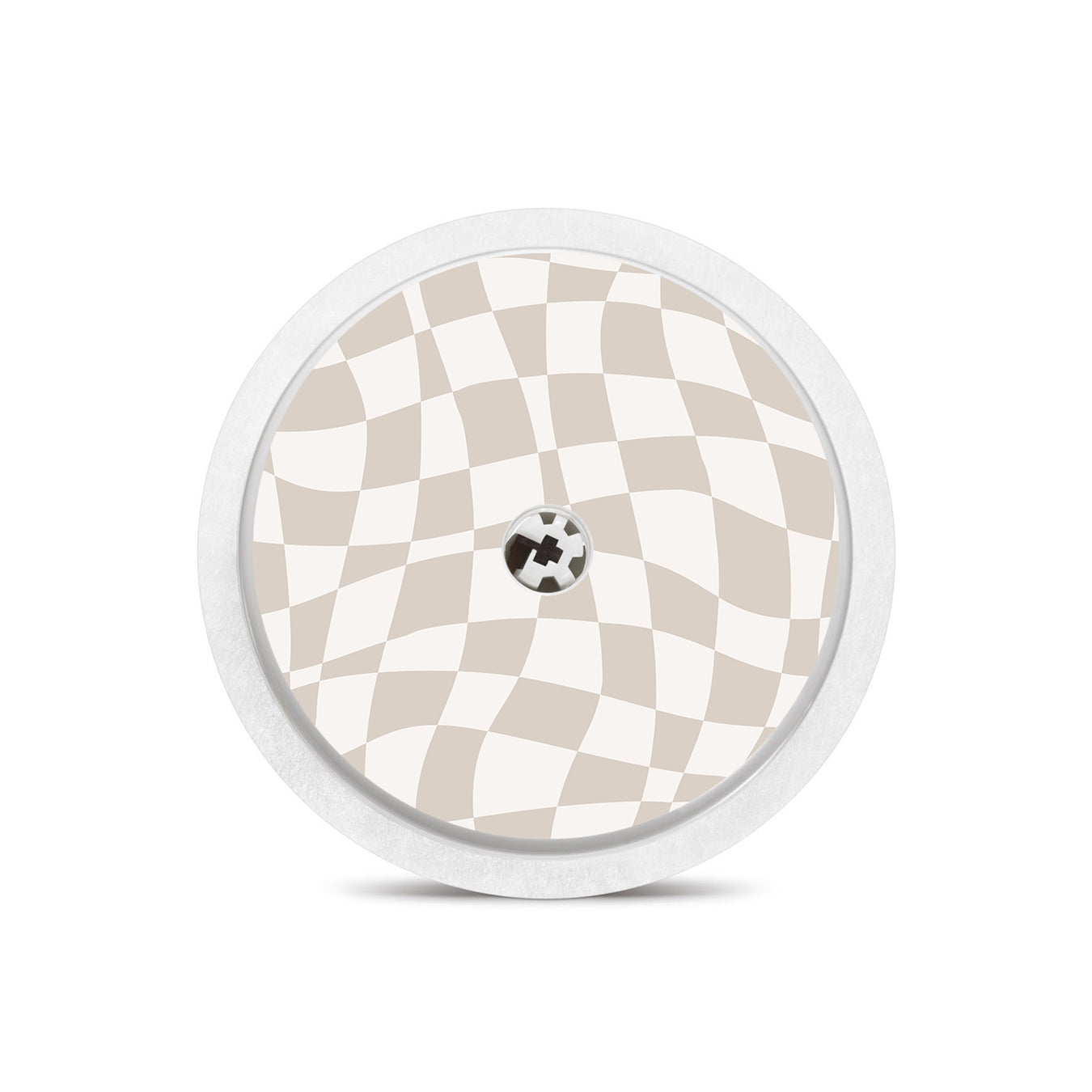 Creamy Check Freestyle Libre 2 Sticker - Pump Peelz