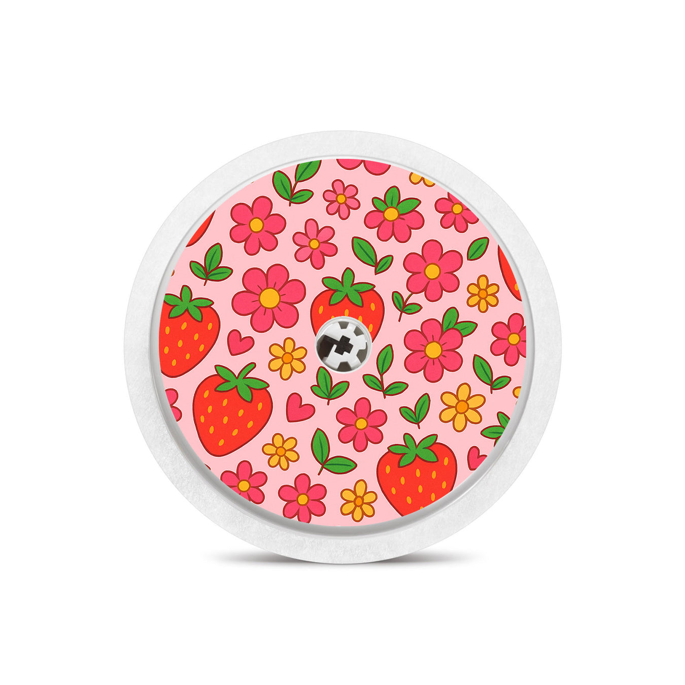 Strawberry Garden Freestyle Libre 2 Sticker - Pump Peelz