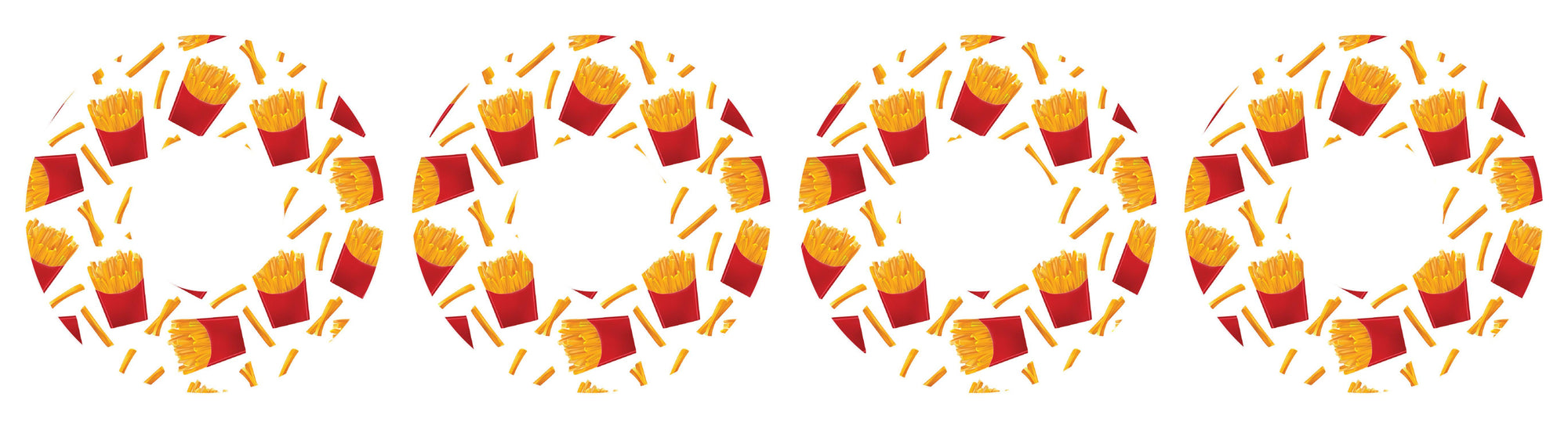 French Fries Patch+ Adhesive Patch for Freestyle Libre Sensor - Pump Peelz