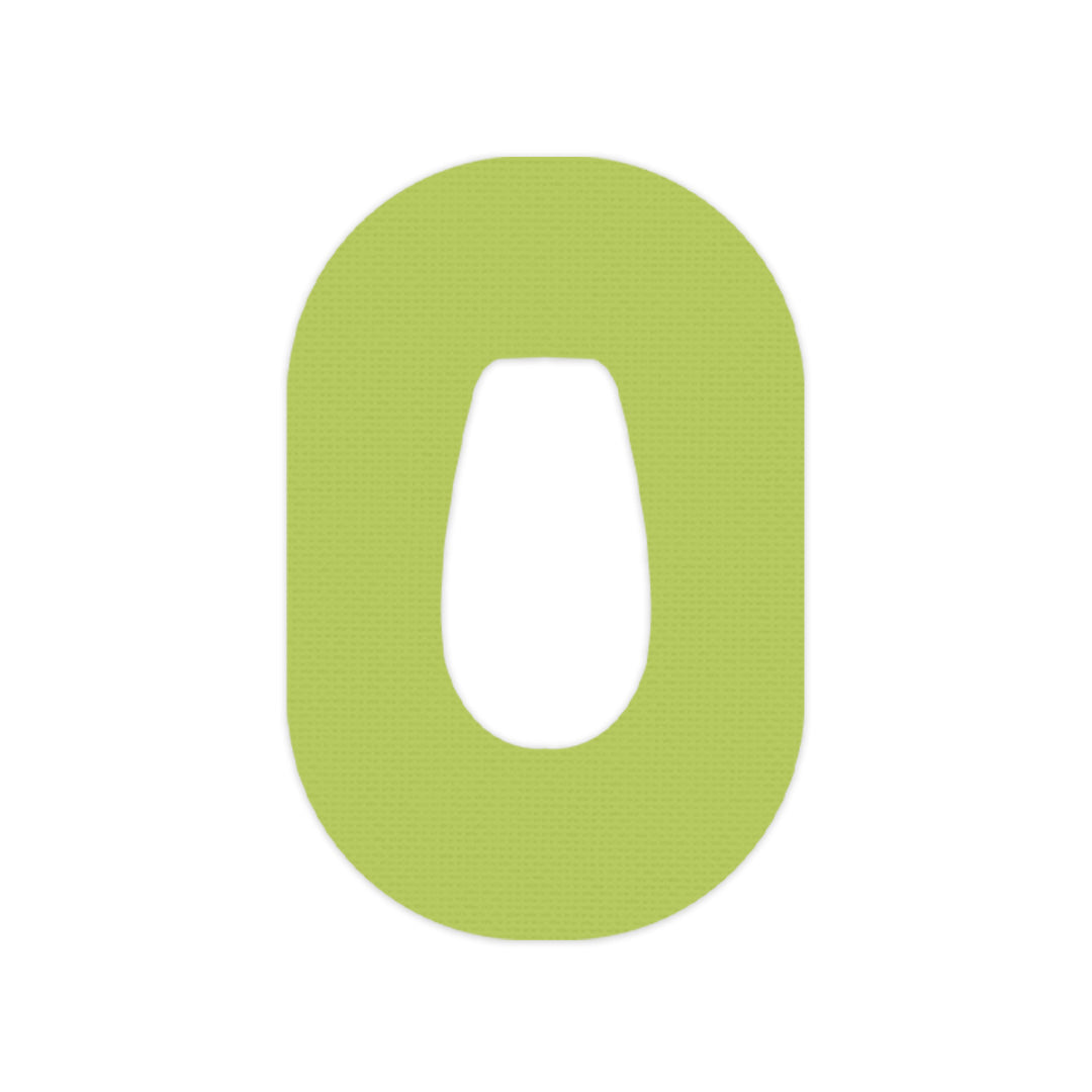 Solid Color Pear Dexcom G6 Patch Tape - Pump Peelz