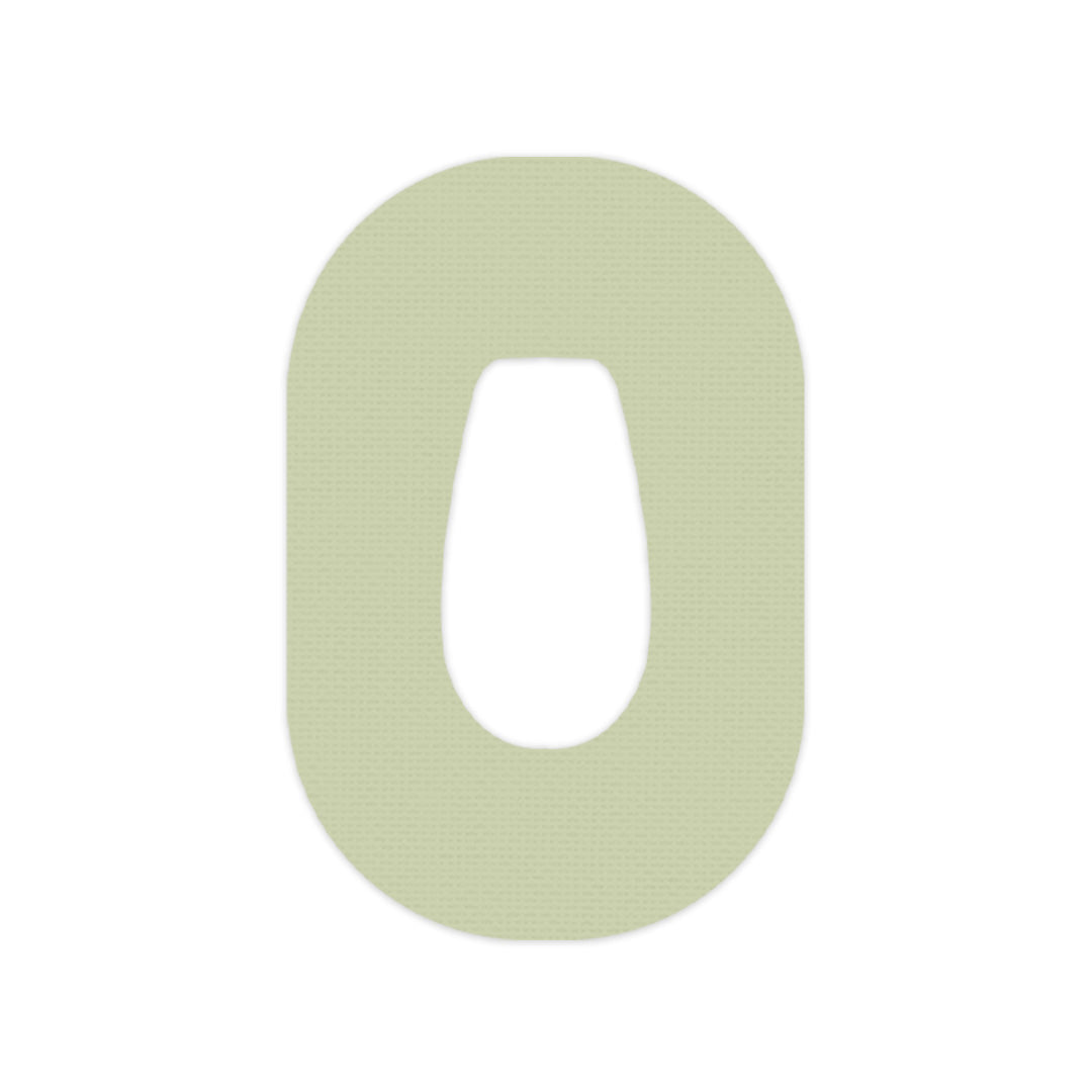 Solid Color Tea Dexcom G6 Patch Tape - Pump Peelz