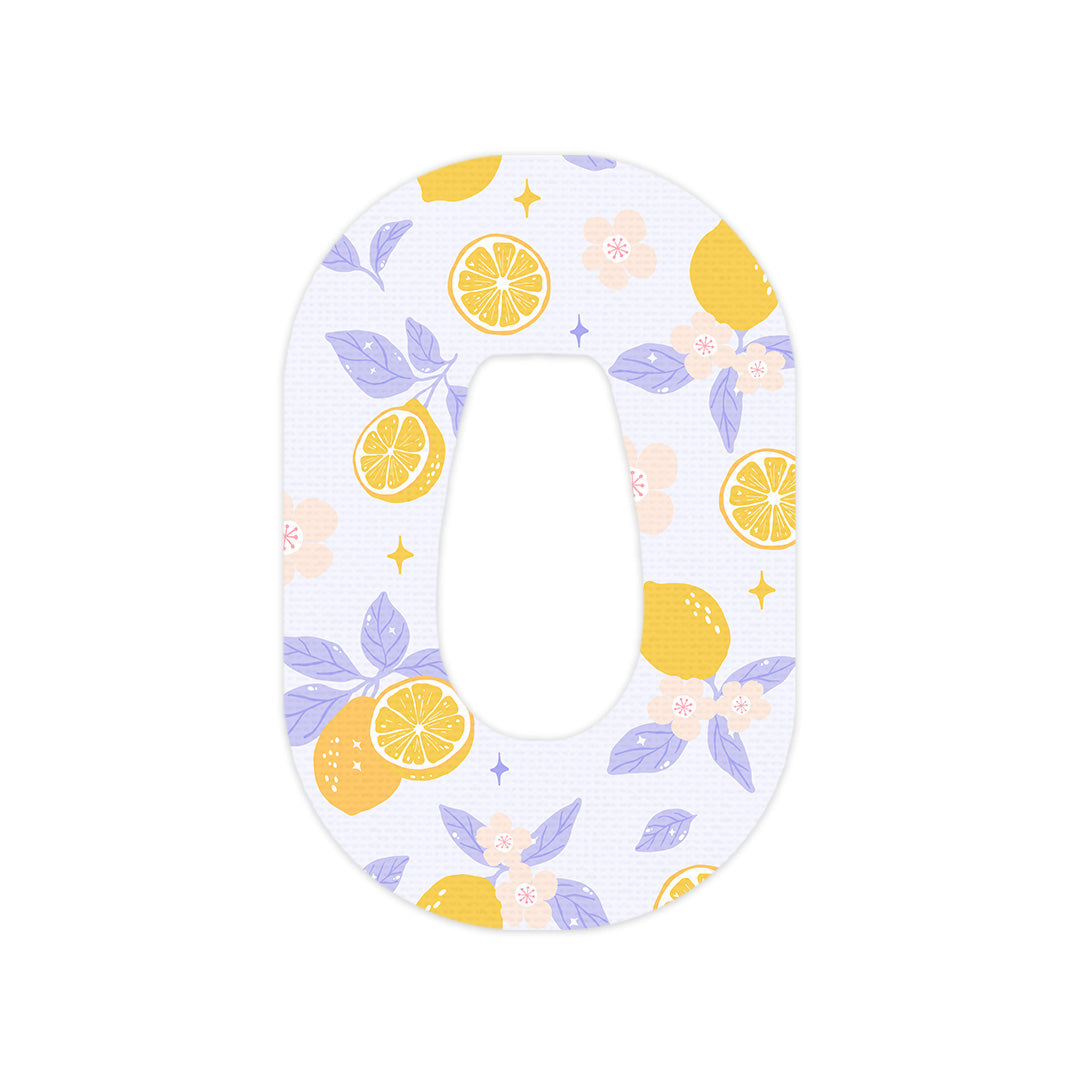 Lemon Lavender Dexcom G6 Patch Tape - Pump Peelz
