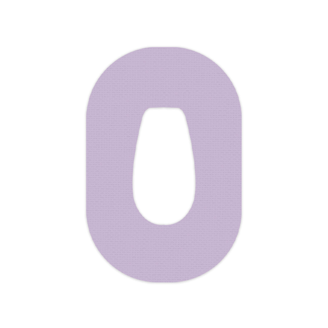 Solid Color Lavender Dexcom G6 Patch Tape - Pump Peelz