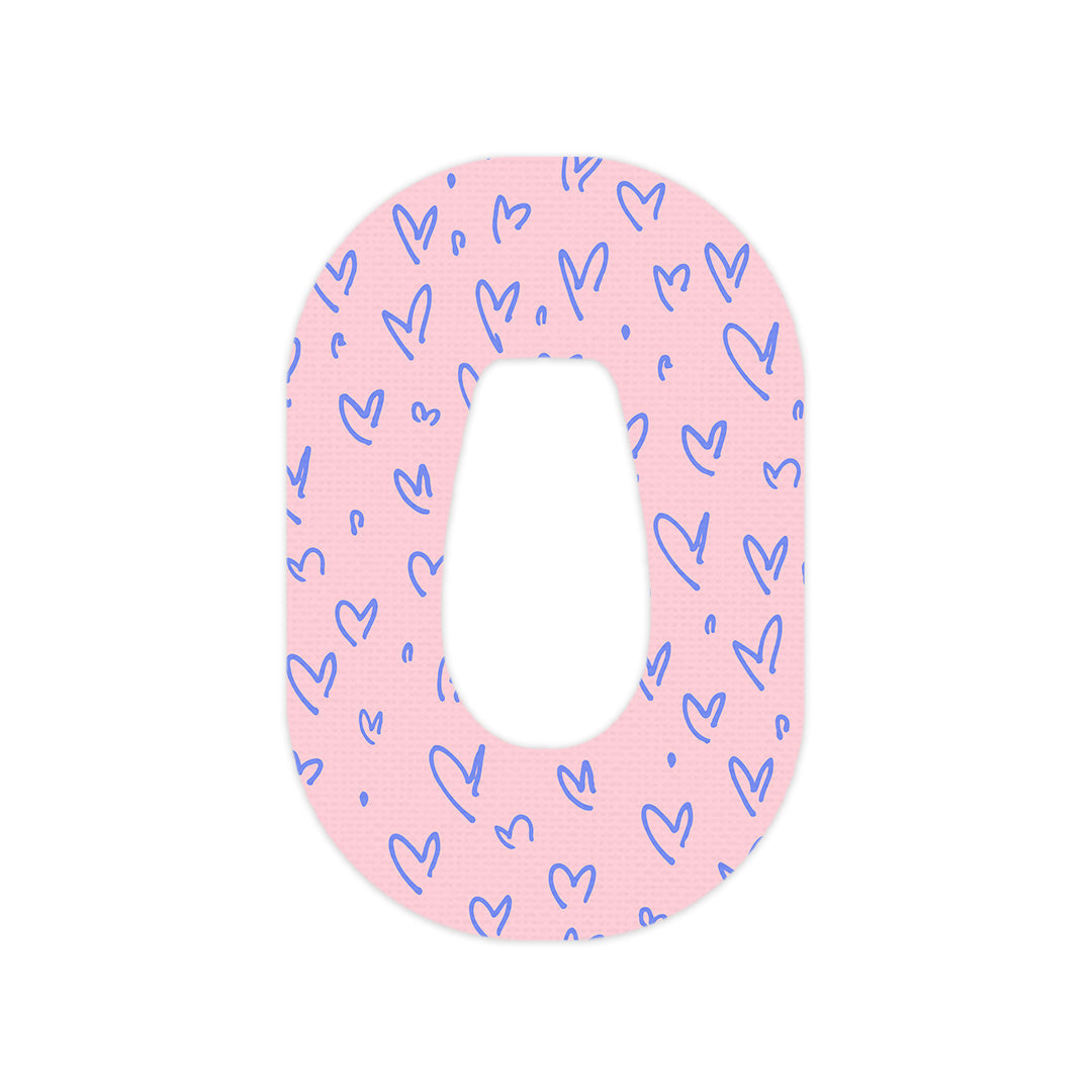 Love Language Dexcom G6 Patch Tape - Pump Peelz