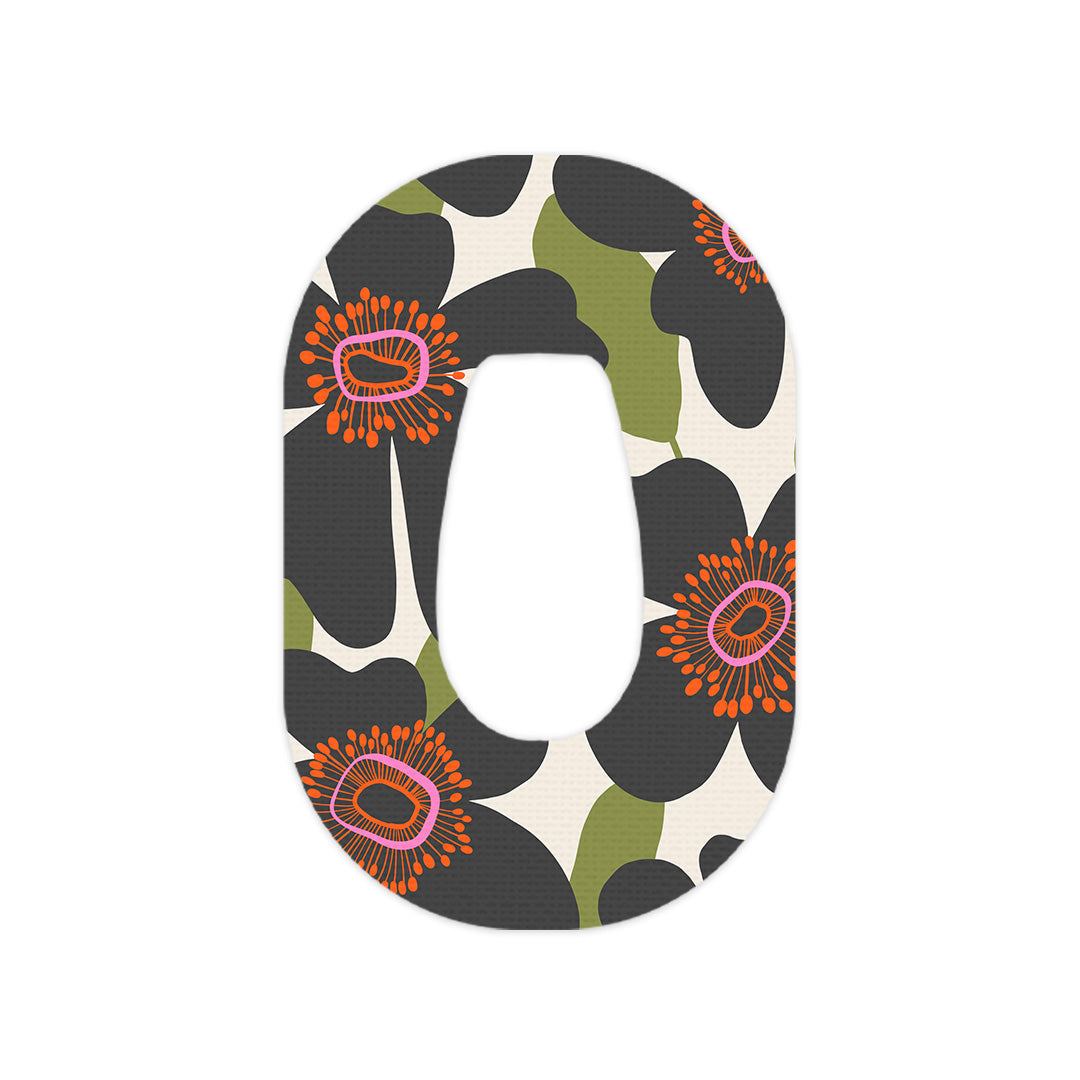 Petal Crush Dexcom G6 Patch Tape - Pump Peelz