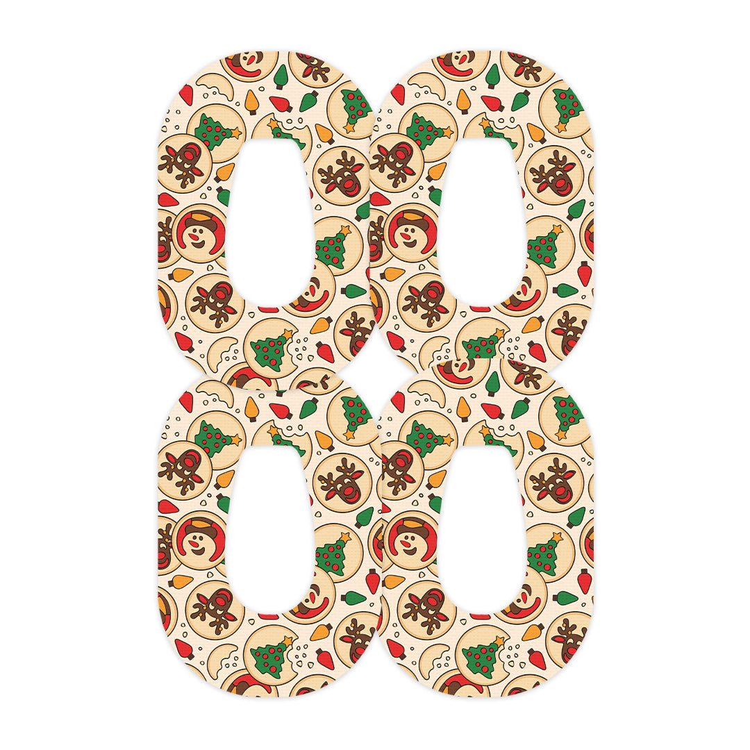 Santa's Cookies Dexcom G6 Patch Tape - Pump Peelz