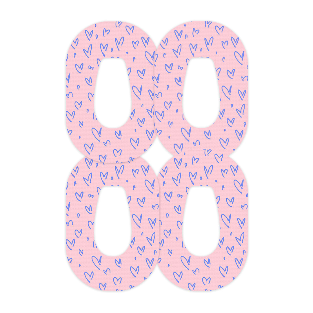 Love Language Dexcom G6 Patch Tape - Pump Peelz