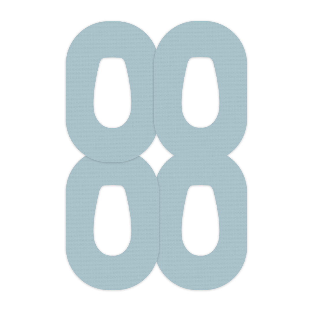 Solid Color Icicle Dexcom G6 Patch Tape - Pump Peelz