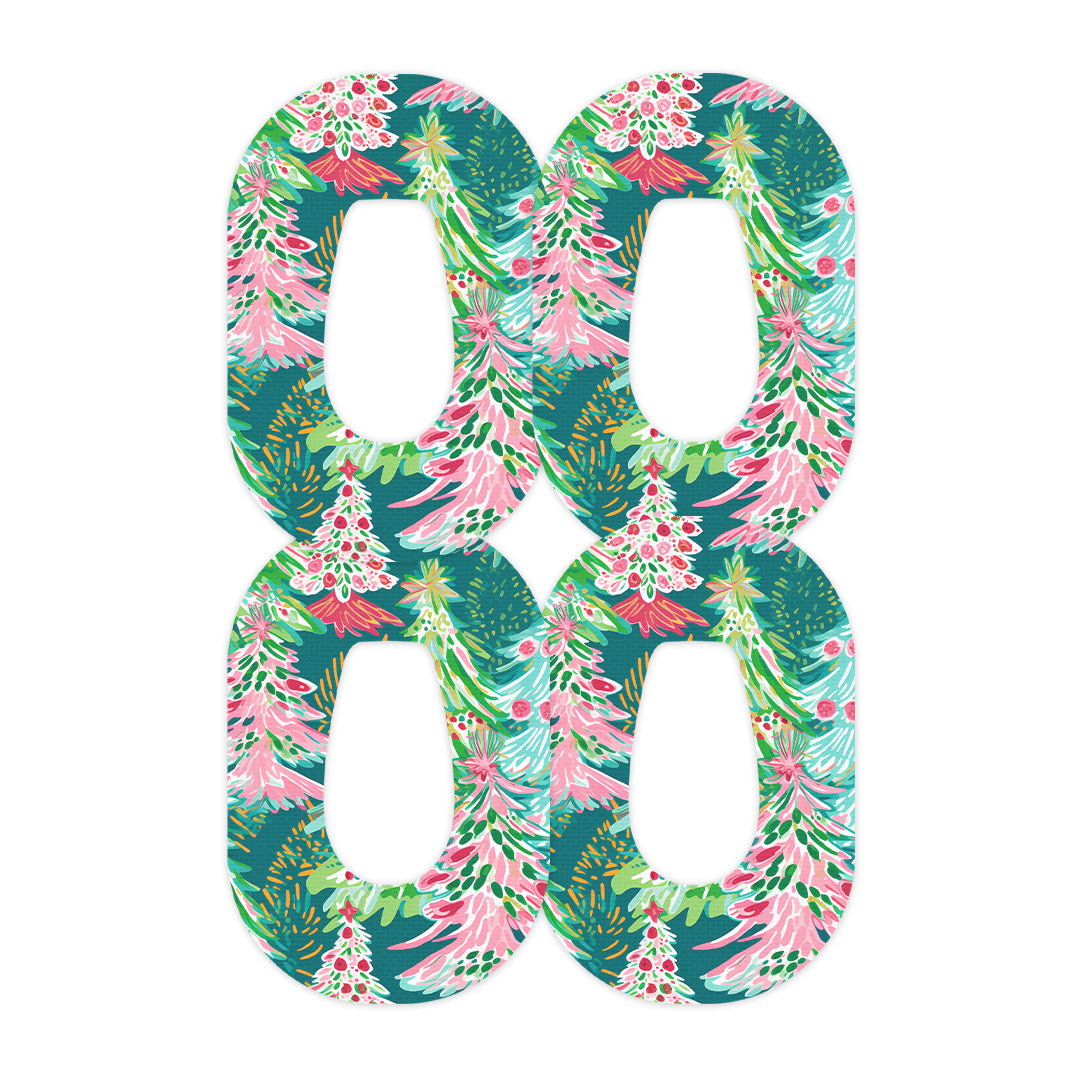 Festive Forest Dexcom G6 Patch Tape - Pump Peelz