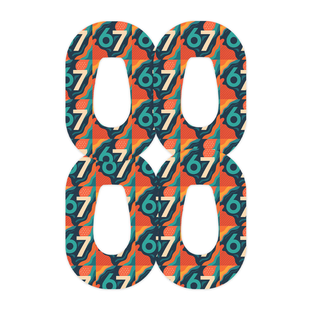 6/7 Dexcom G6 Patch Tape - Pump Peelz