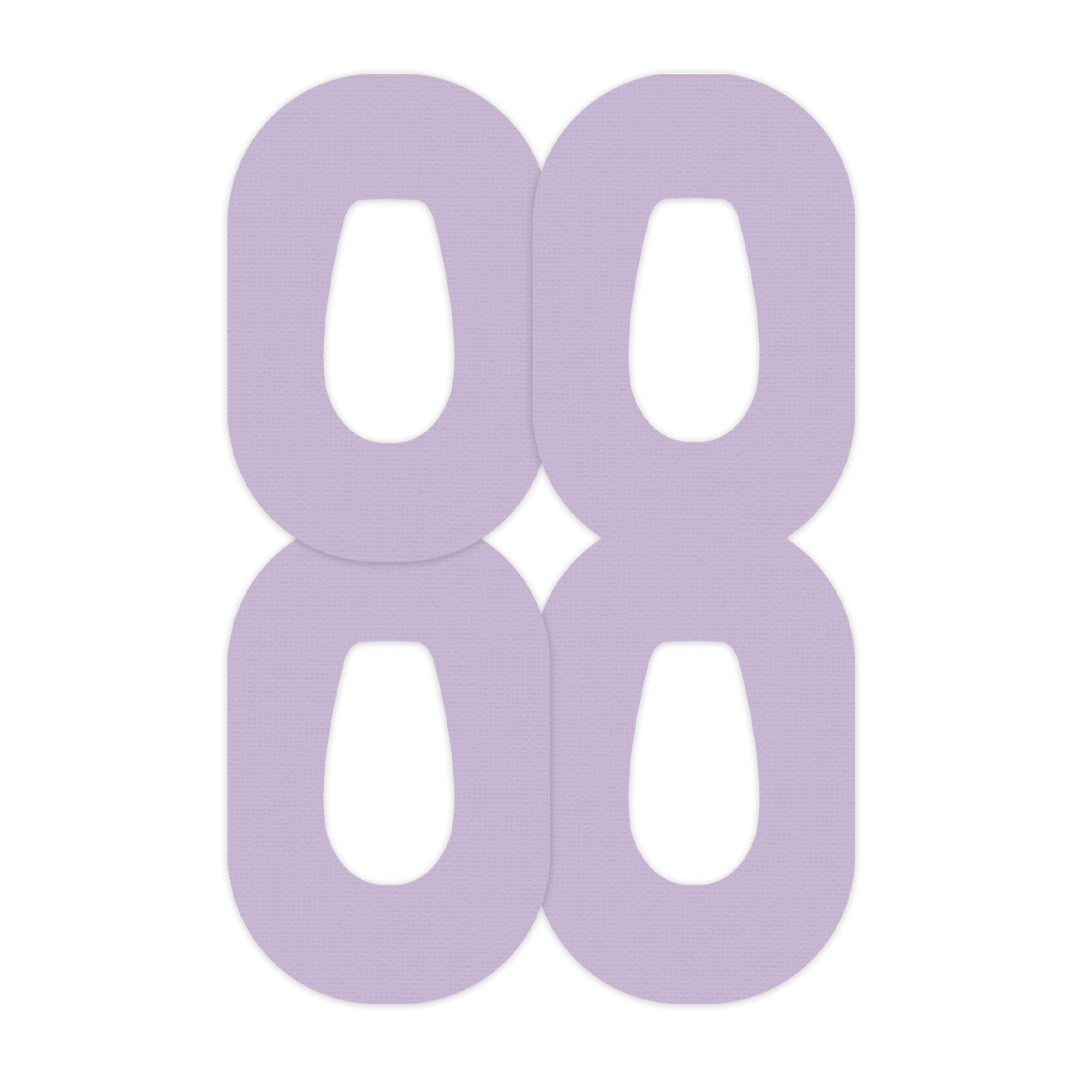 Solid Color Lavender Dexcom G6 Patch Tape - Pump Peelz