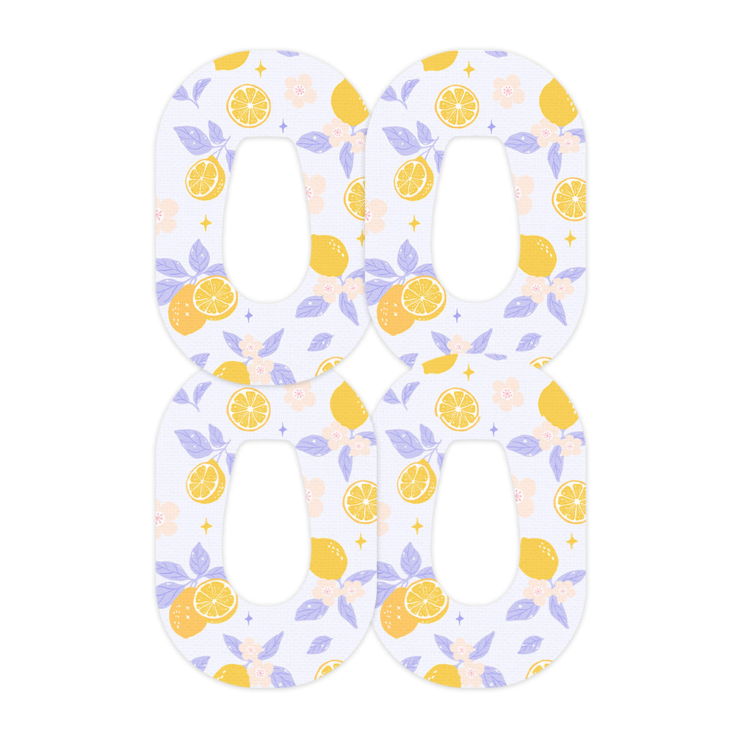 Lemon Lavender Dexcom G6 Patch Tape - Pump Peelz
