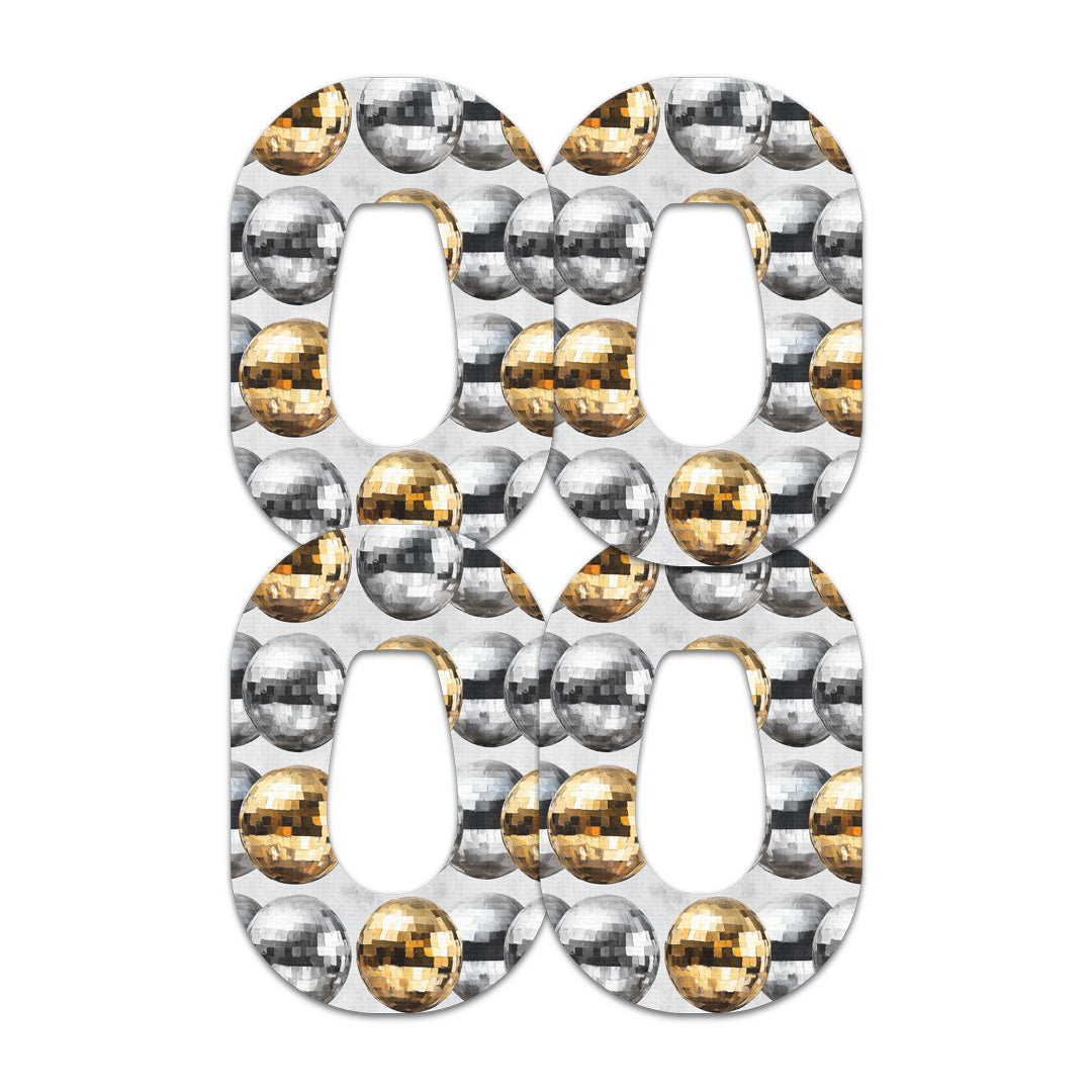 Disco Balls Dexcom G6 Patch Tape - Pump Peelz