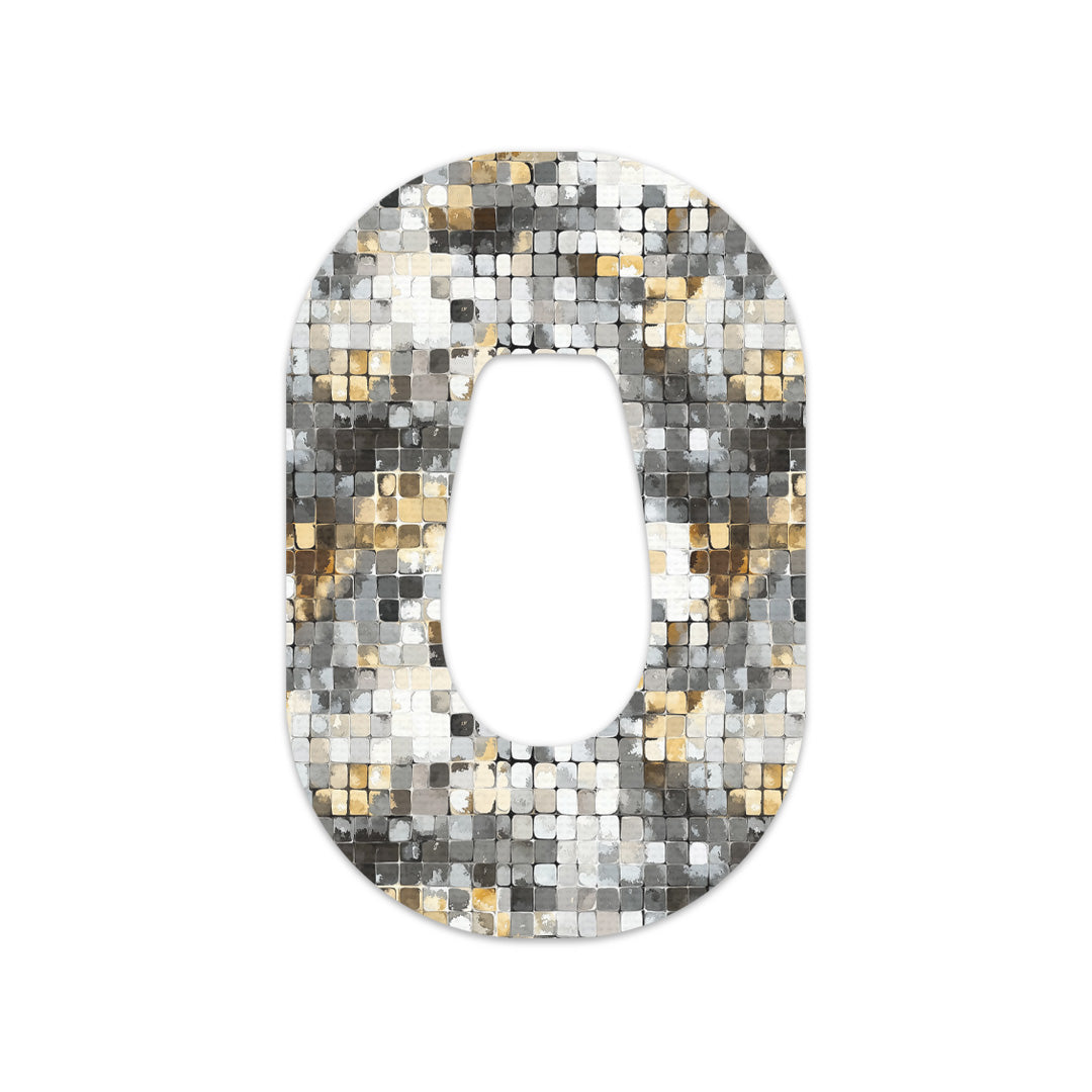 Champagne Glow Dexcom G6 Patch Tape - Pump Peelz