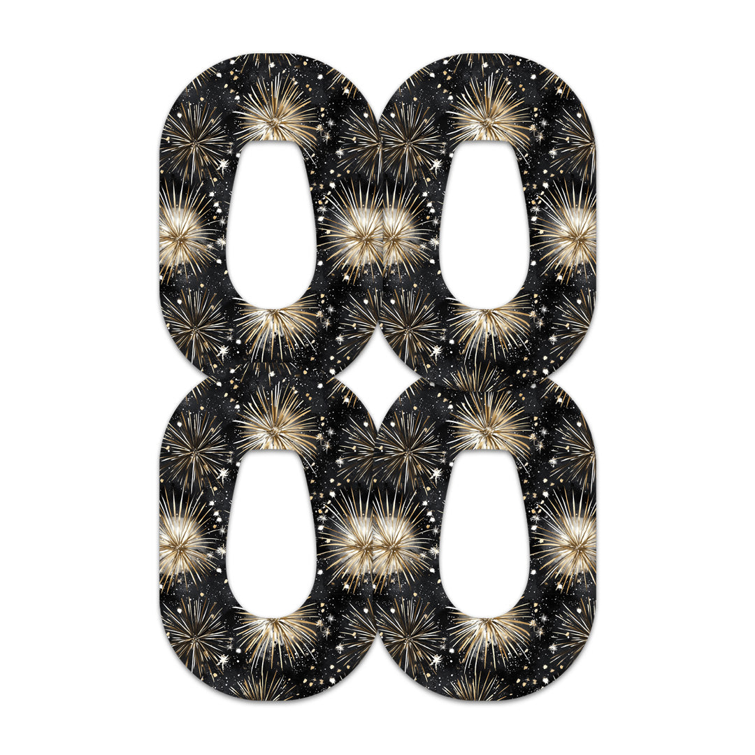 Fireworks Dexcom G6 Patch Tape - Pump Peelz