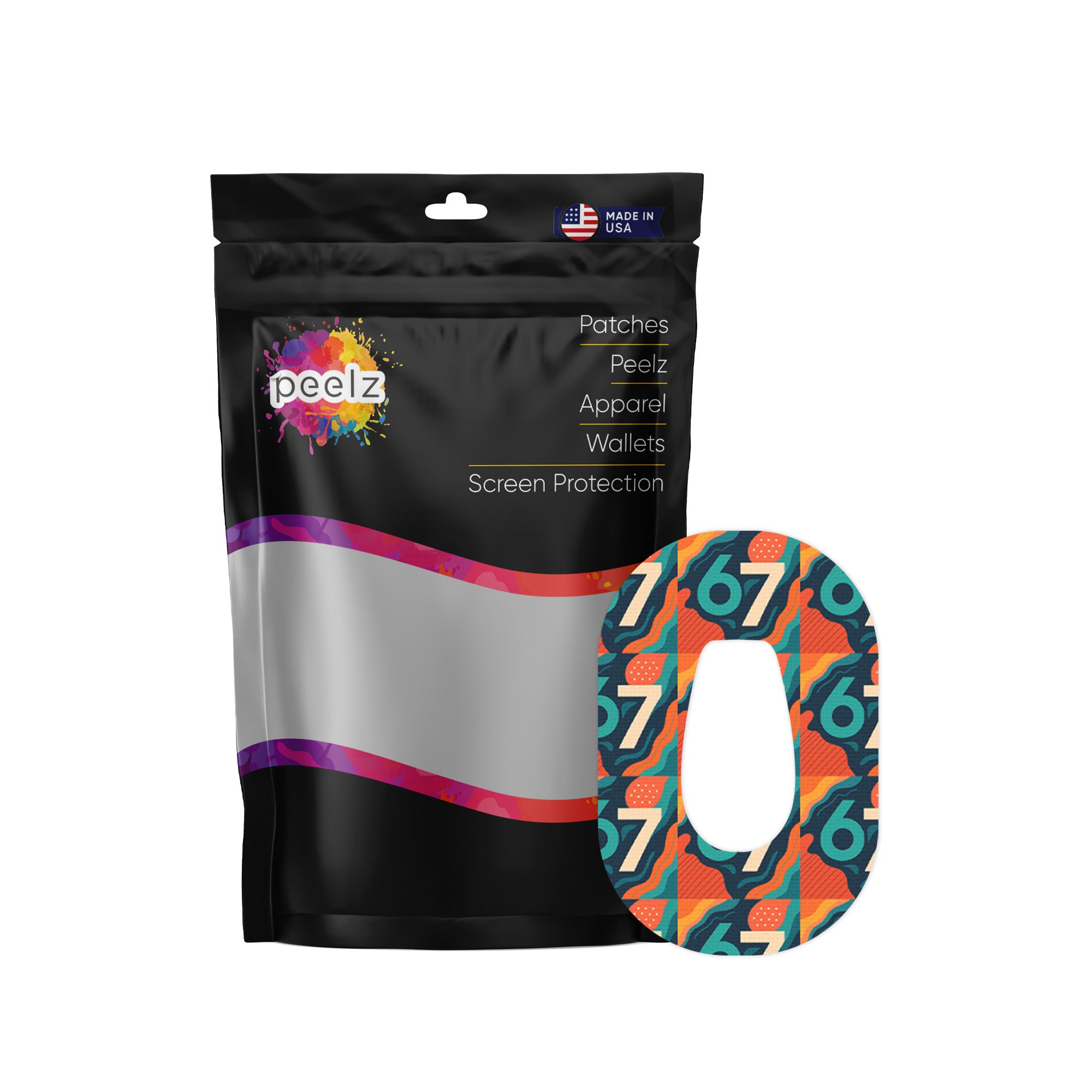 6/7 Dexcom G6 Patch Tape - Pump Peelz