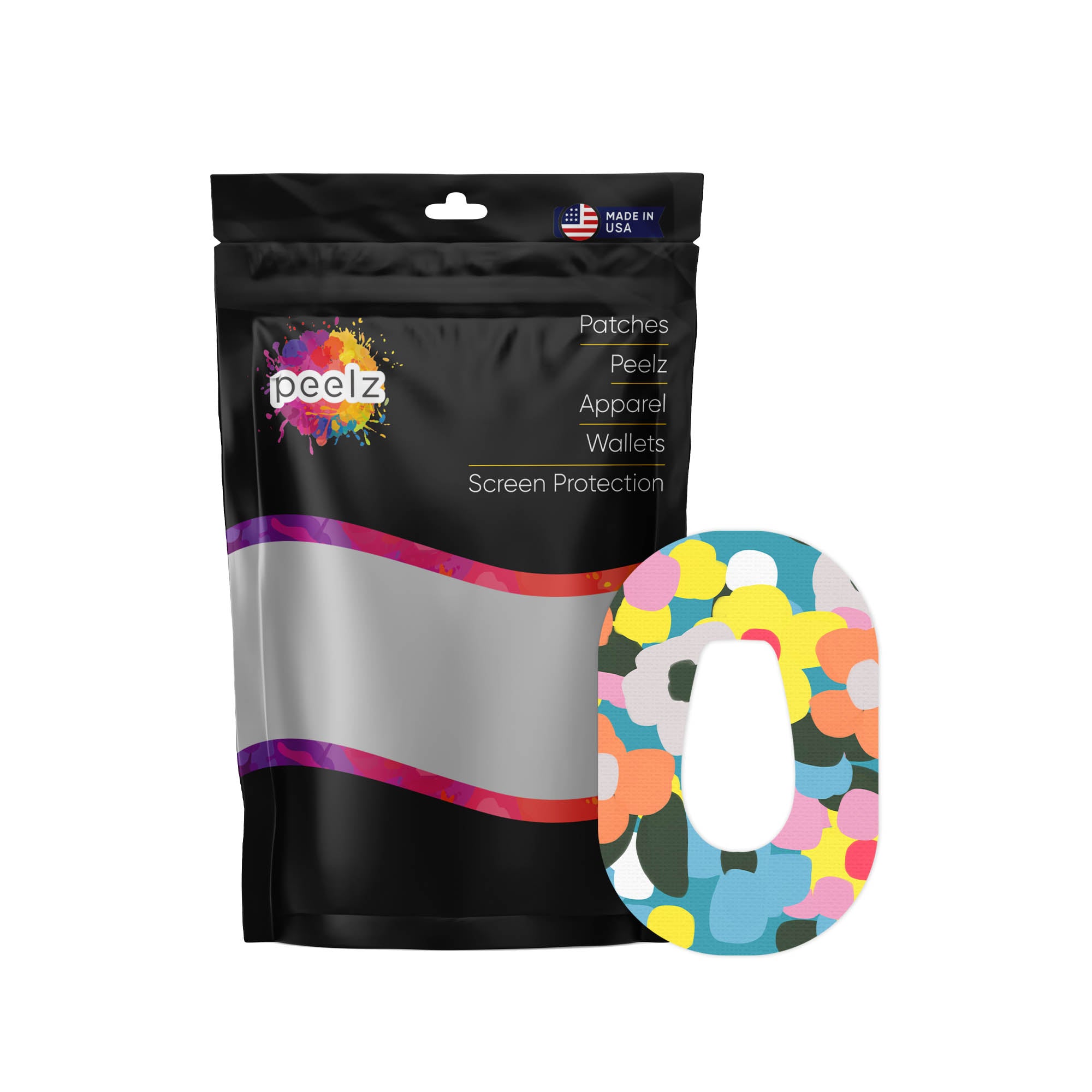 Vibrant Spring Dexcom G6 Patch Tape - Pump Peelz