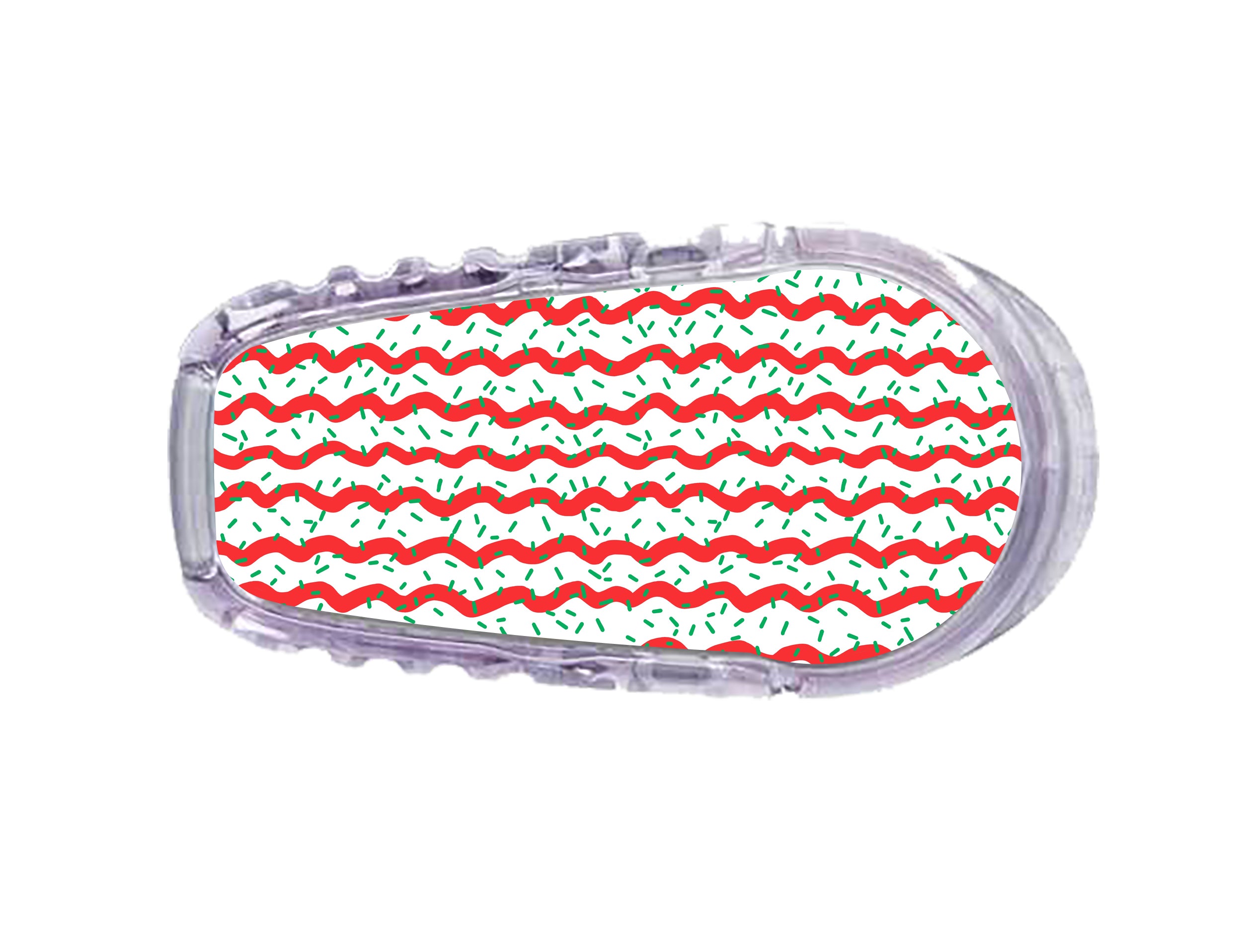 Christmas Icing Dexcom G6 Transmitter Sticker - Pump Peelz