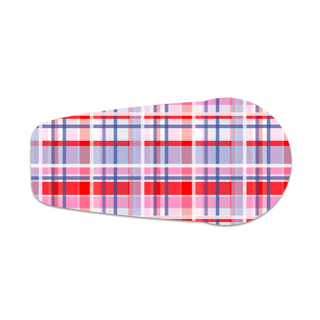Party Plaid Dexcom G6 Transmitter Sticker - Pump Peelz (Copy)