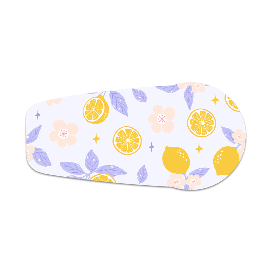 Lemon Lavender Dexcom G6 Transmitter Sticker - Pump Peelz