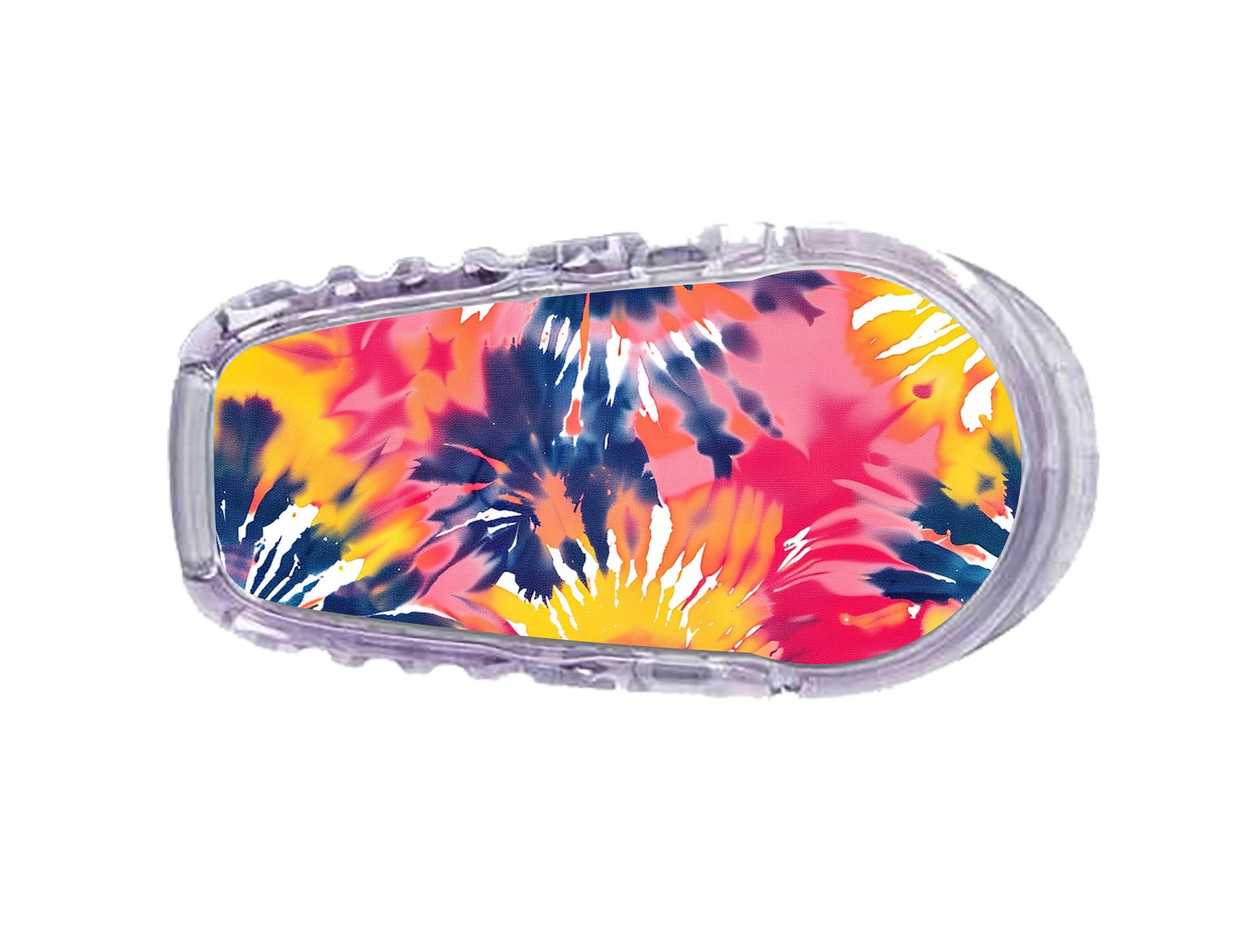 Summer Tie Dye Dexcom G6 Transmitter Sticker