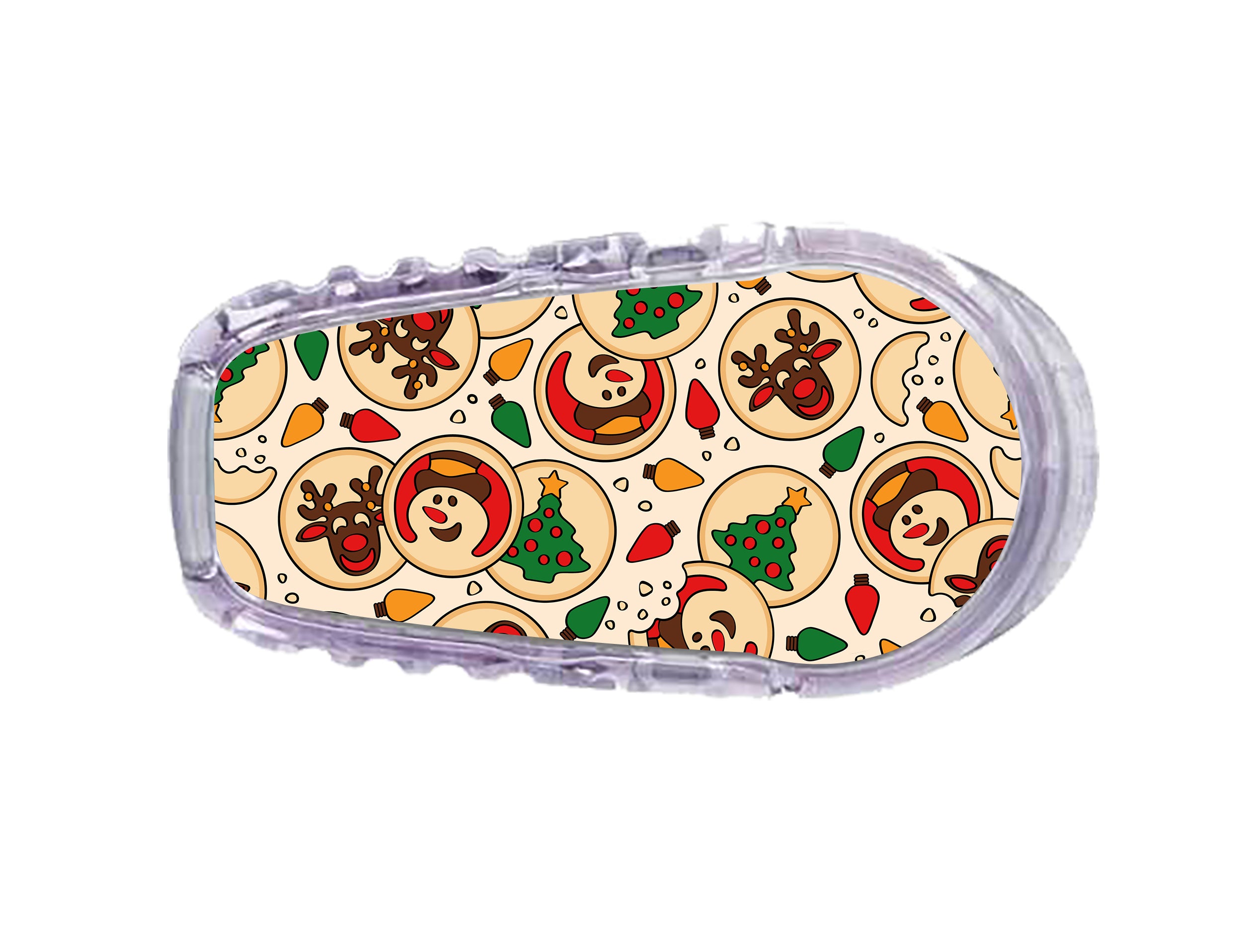 Santa's Cookies Dexcom G6 Transmitter Sticker - Pump Peelz